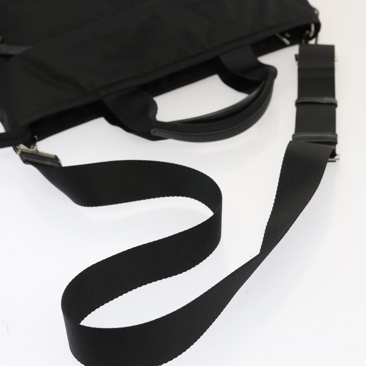 Tessuto Black Synthetic Handbag (Pre-Owned)