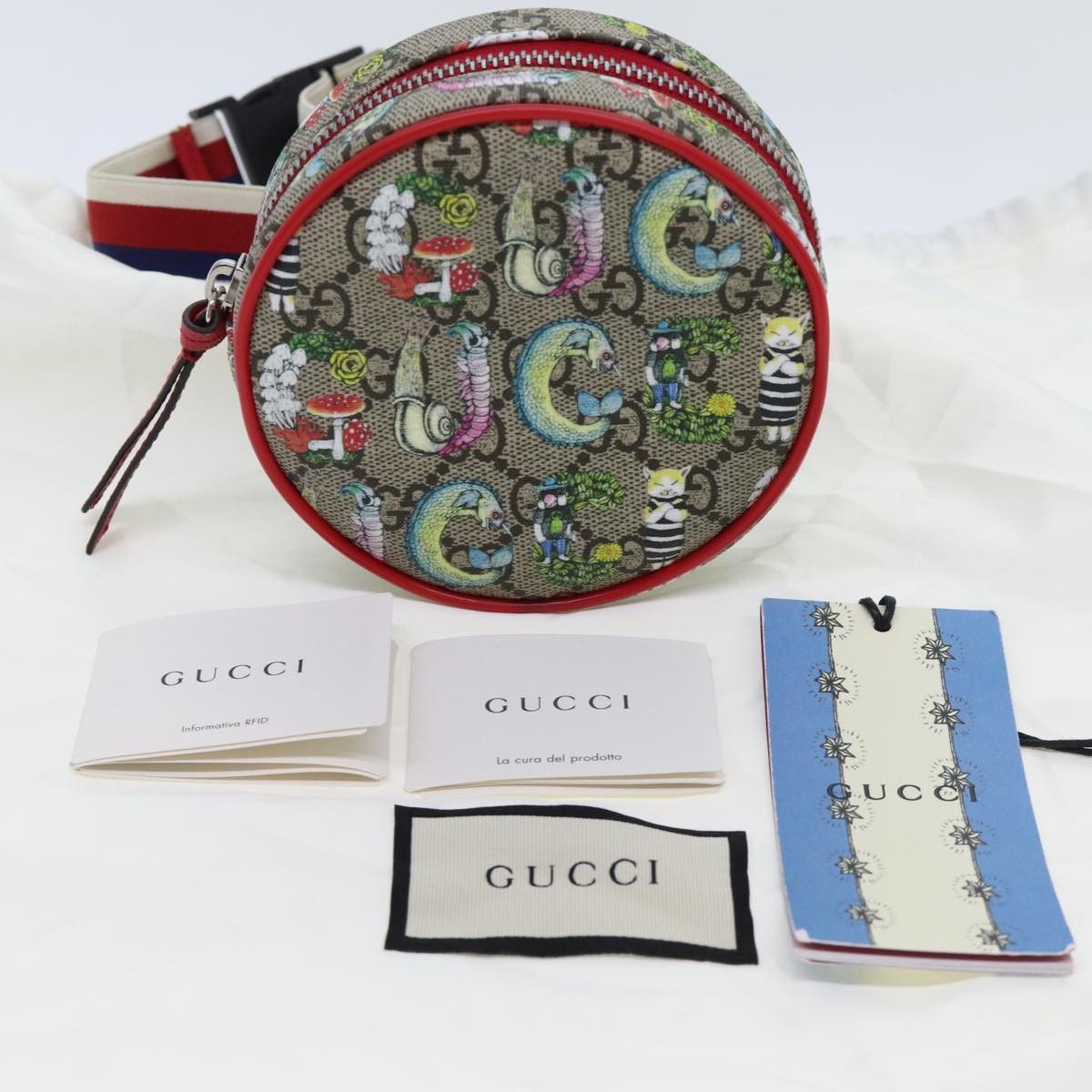 Gucci Gg Supreme Beige Cloth Clutch Bag (Pre-Owned) Size ONE SIZE - 9 Thumbnail