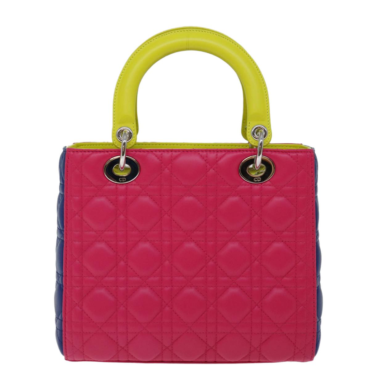 Dior iviera Pink Leather Handbag (Pre-Owned) Size ONE SIZE - 2 Thumbnail