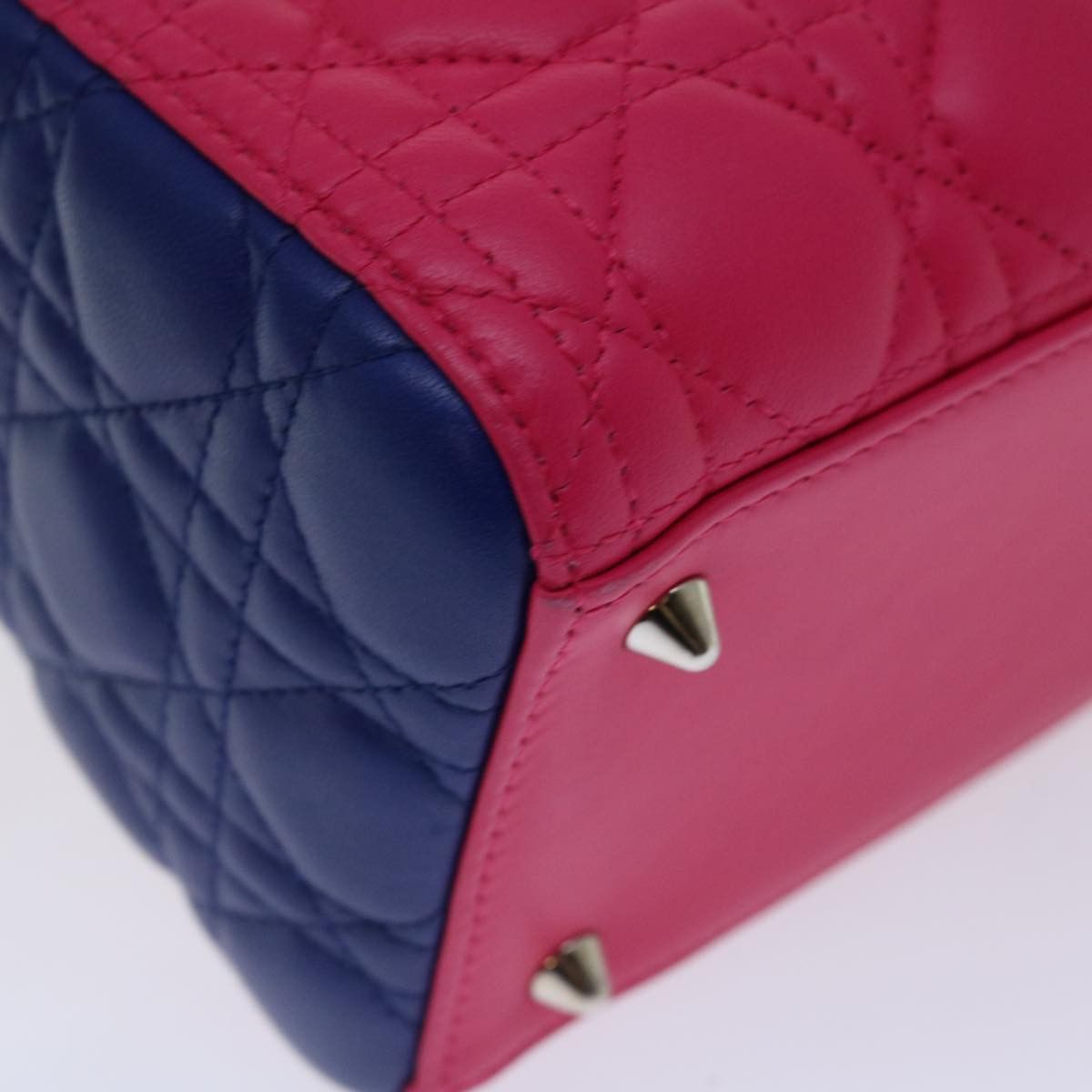 Dior iviera Pink Leather Handbag (Pre-Owned) Size ONE SIZE - 10 Thumbnail