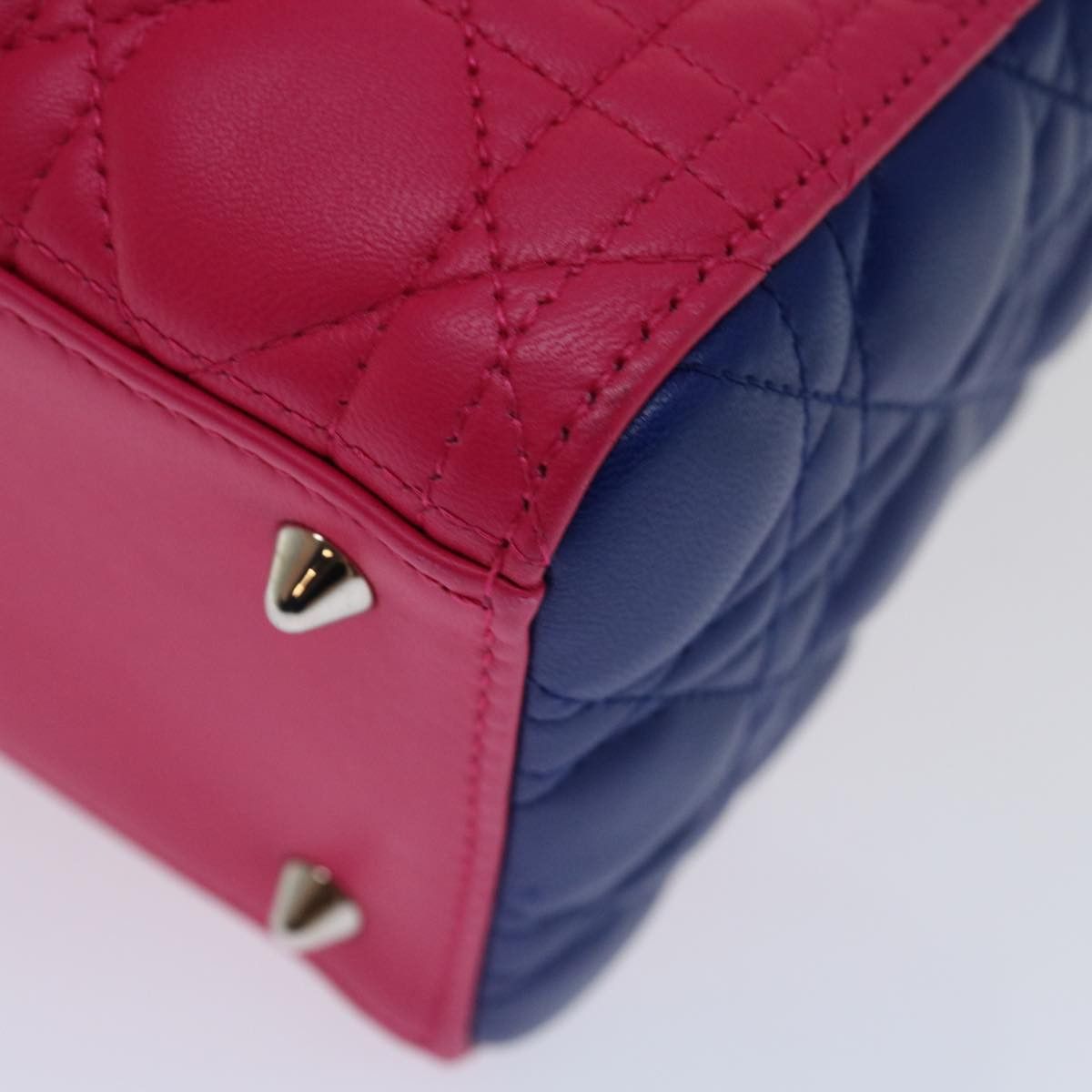 Dior iviera Pink Leather Handbag (Pre-Owned) Size ONE SIZE - 13 Thumbnail