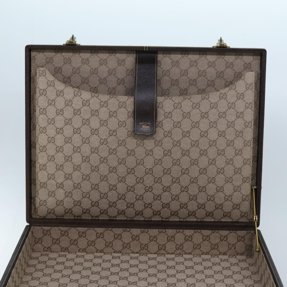 Gucci Sherry Brown Leather Briefcase Bag (Pre-Owned) Size ONE SIZE - 6 Thumbnail