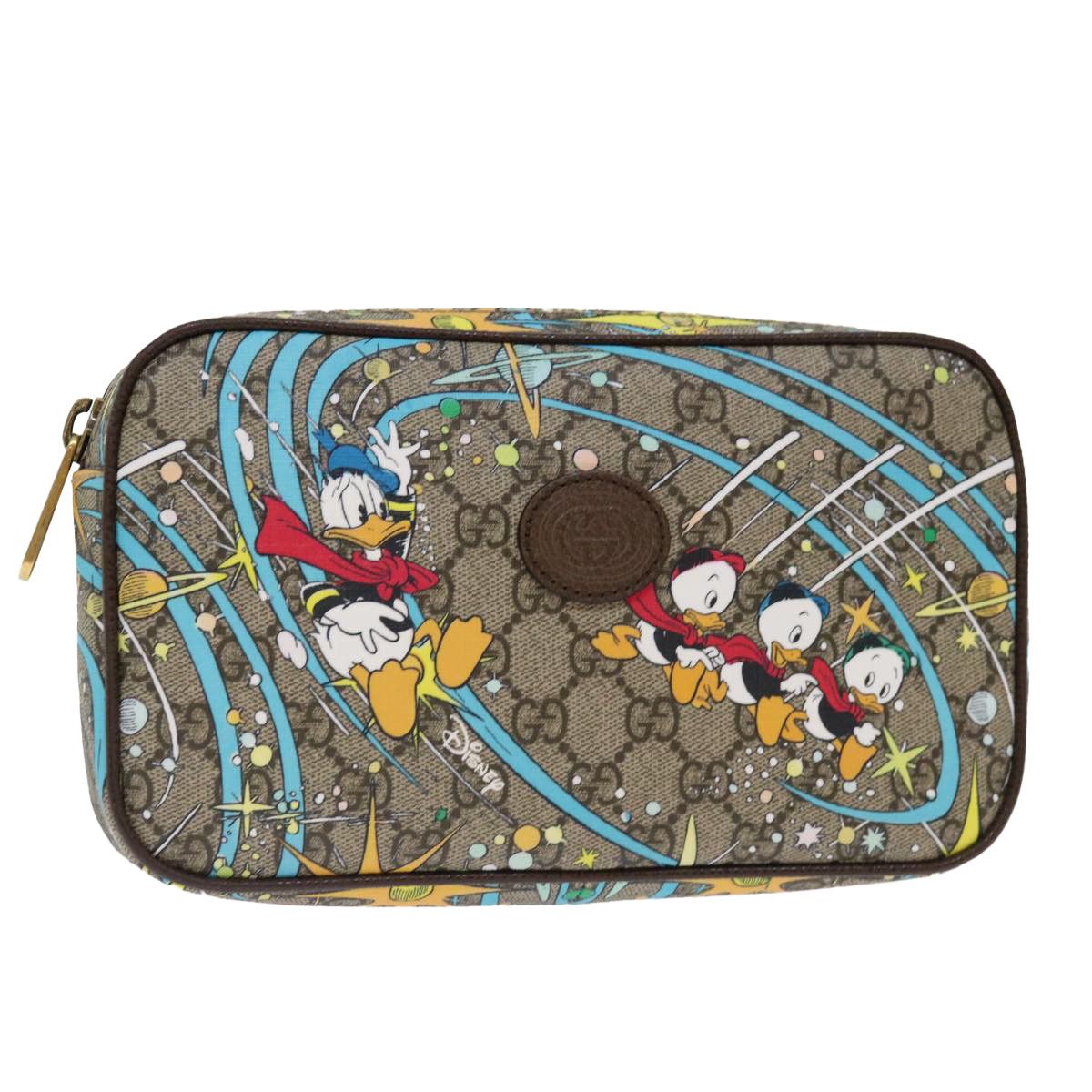 Gucci Disney X Beige Canvas Shoulder Bag (Pre-Owned) Size ONE SIZE - 10 Thumbnail