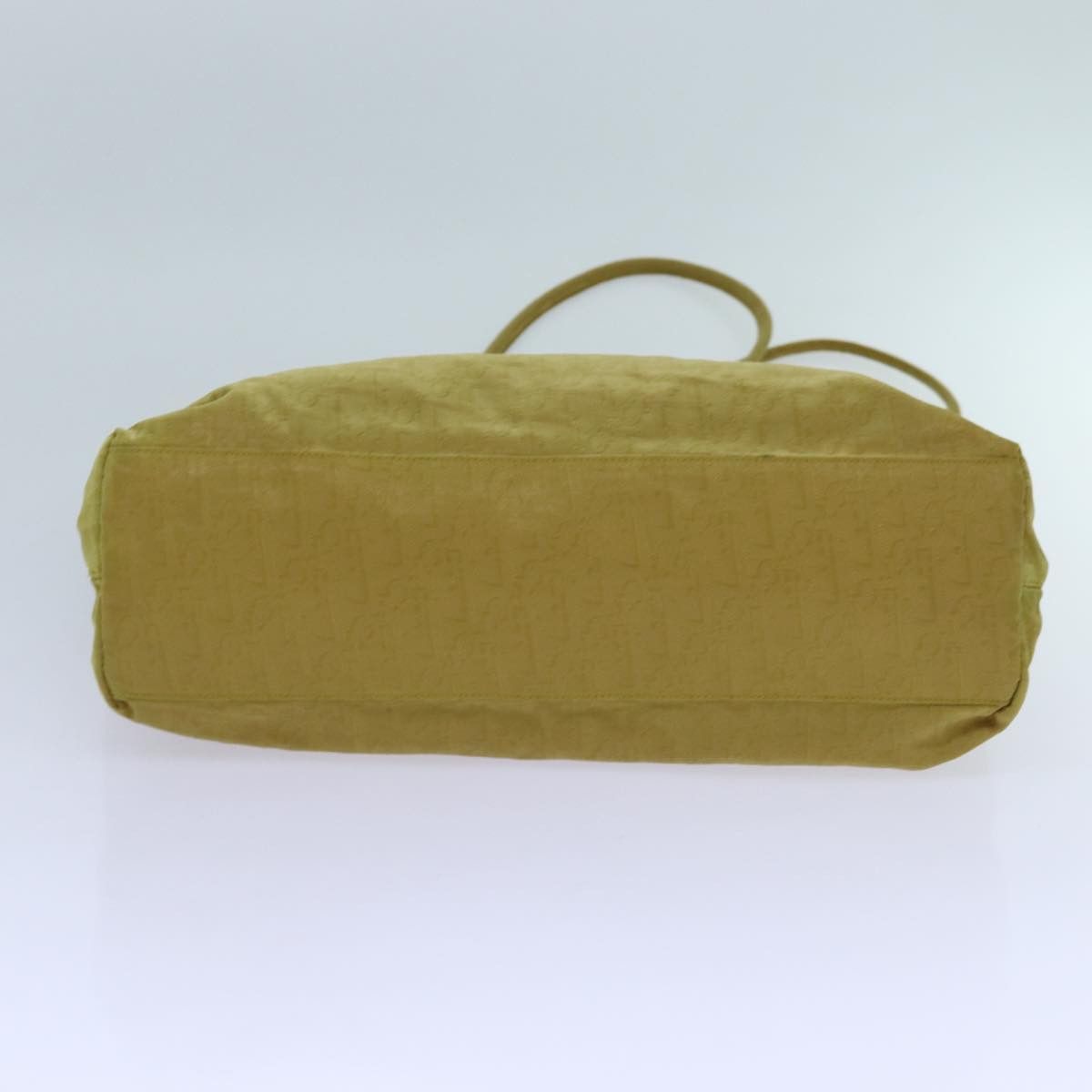 Dior Trotter Yellow Canvas Tote Bag (Pre-Owned) Size ONE SIZE - 3 Thumbnail