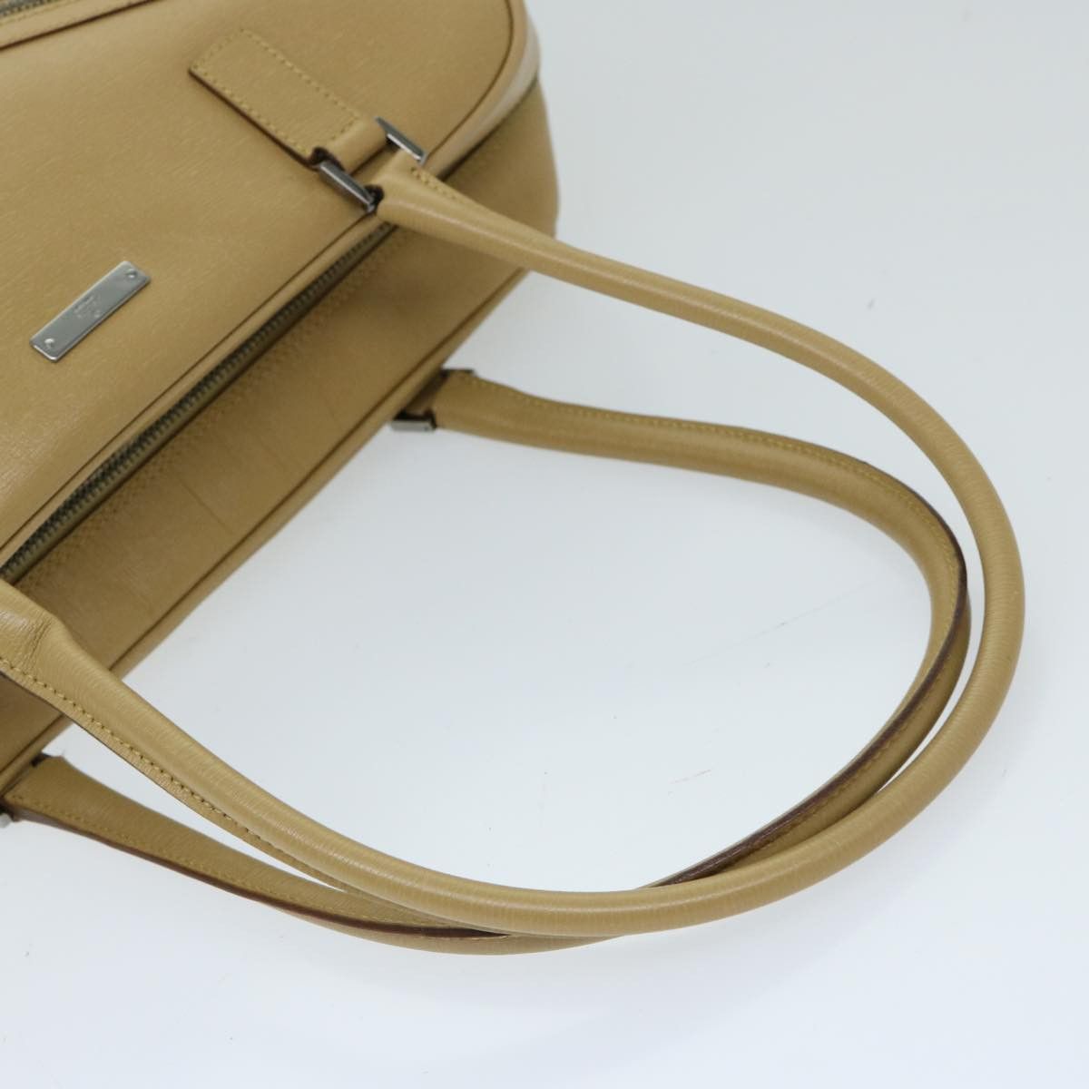 Gucci Jackie Beige Leather Handbag (Pre-Owned) Size ONE SIZE - 11 Thumbnail