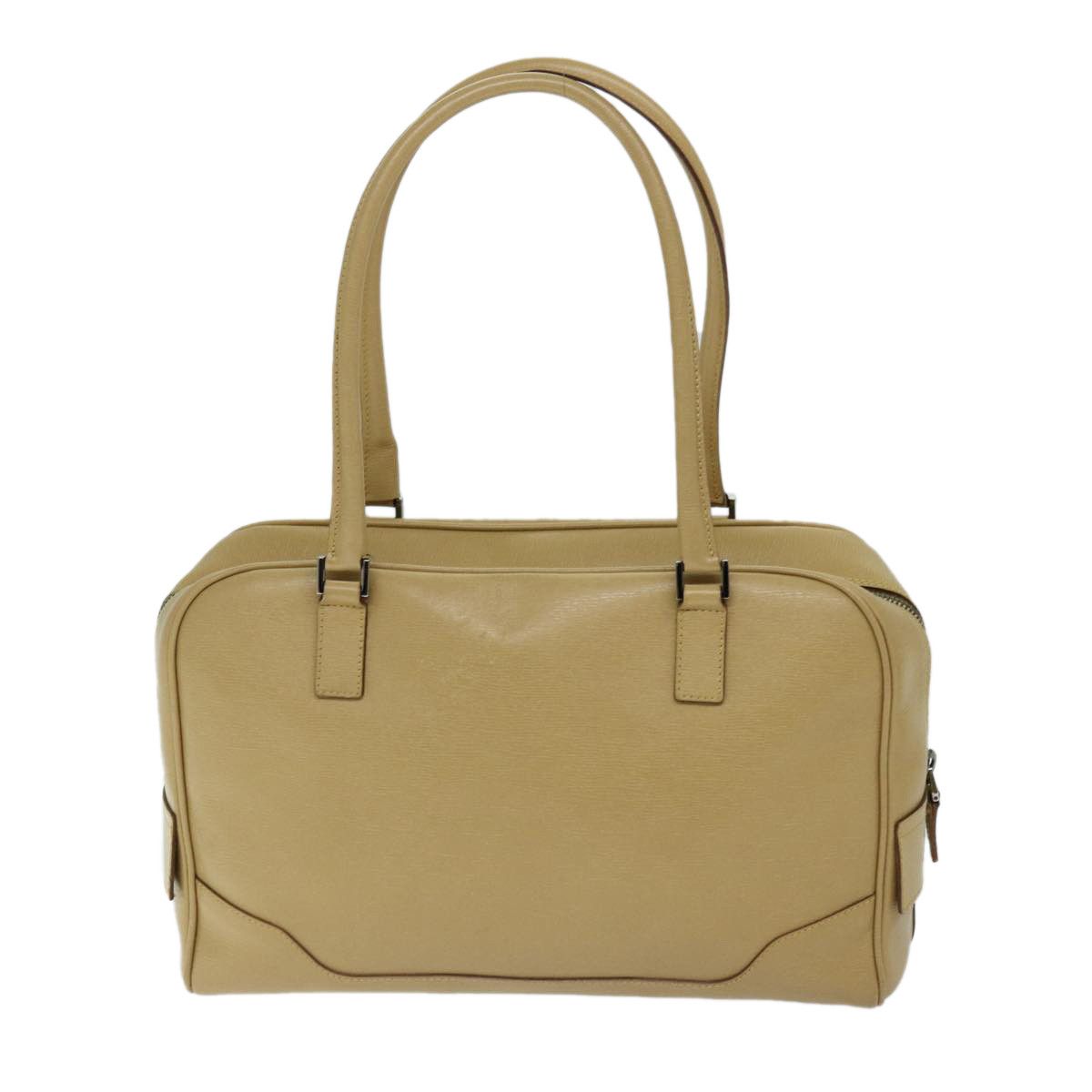 Gucci Jackie Beige Leather Handbag (Pre-Owned) Size ONE SIZE - 2 Thumbnail