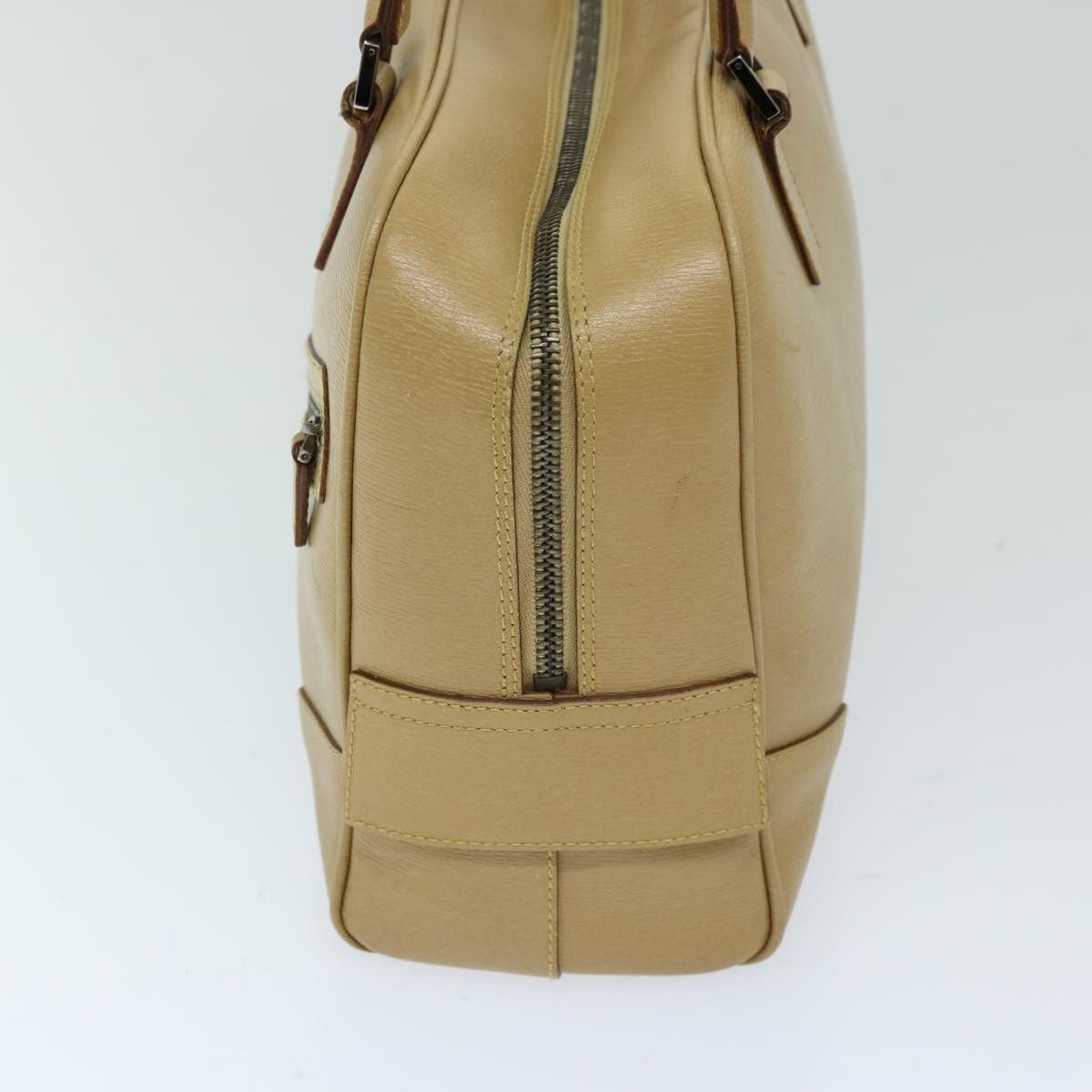 Gucci Jackie Beige Leather Handbag (Pre-Owned) Size ONE SIZE - 10 Thumbnail
