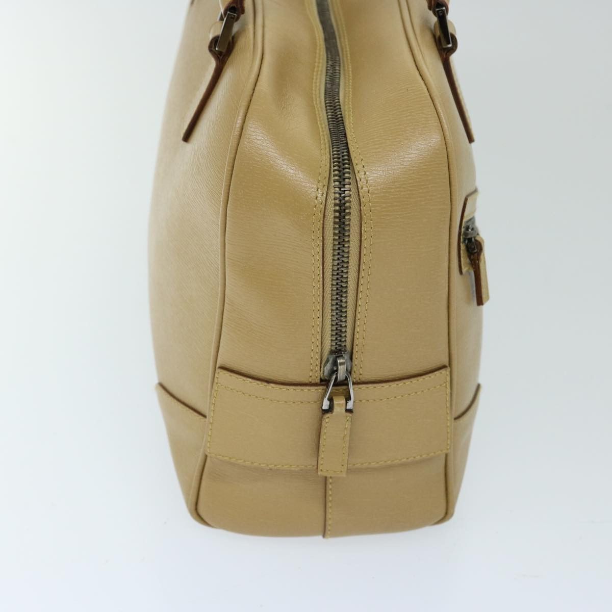 Gucci Jackie Beige Leather Handbag (Pre-Owned) Size ONE SIZE - 9 Thumbnail