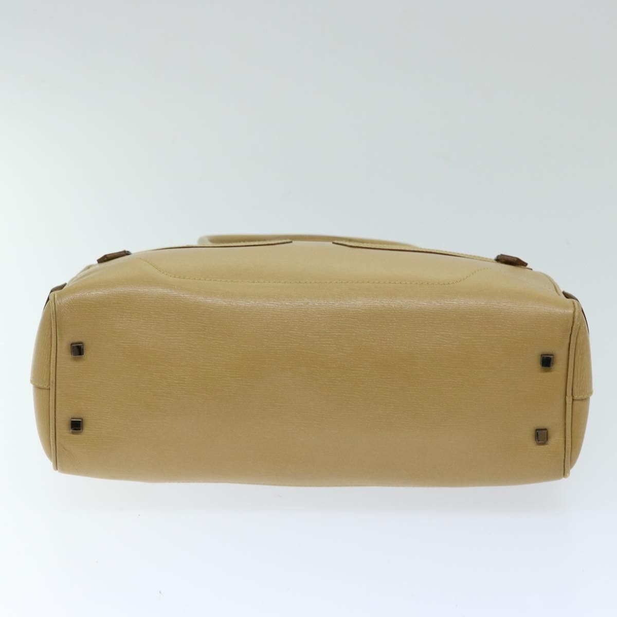 Gucci Jackie Beige Leather Handbag (Pre-Owned) Size ONE SIZE - 3 Thumbnail