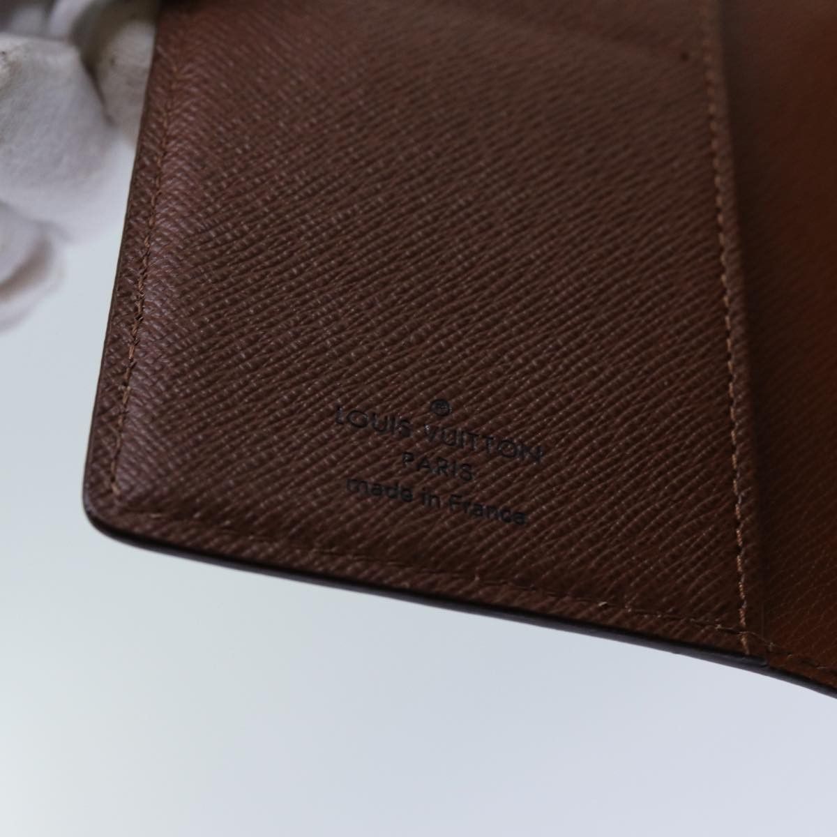 Louis Vuitton Agenda Pm Brown Leather Wallet (Pre-Owned) Size ONE SIZE - 7 Thumbnail