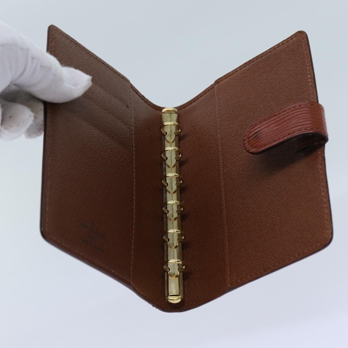 Louis Vuitton Agenda Pm Brown Leather Wallet (Pre-Owned) Size ONE SIZE - 5 Thumbnail