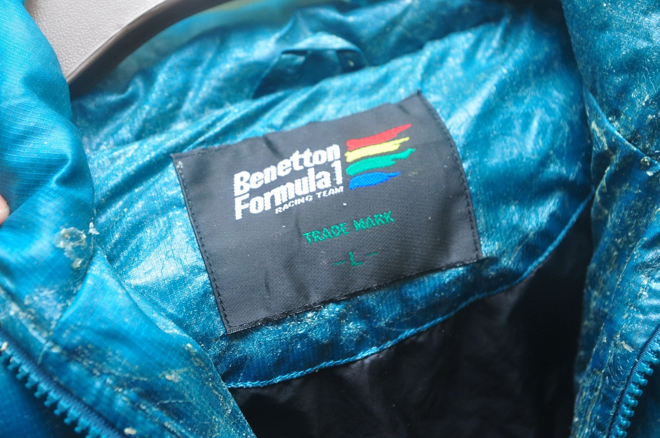 Benetton Benetton Formula 1 Bomber Sweater Size US L / EU 52-54 / 3 - 9 Thumbnail