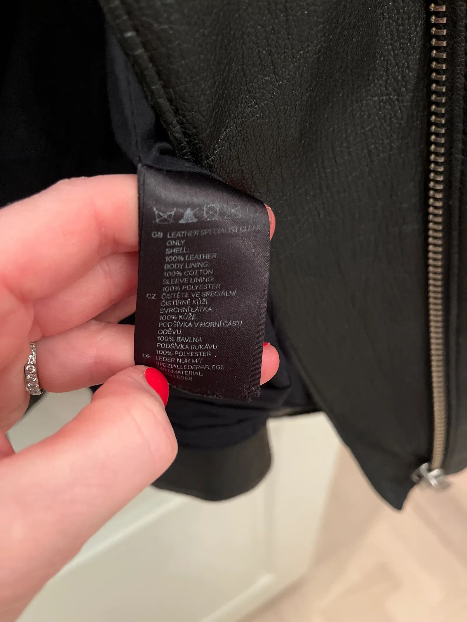 H&M H&M Leather Jacket Size XS / US 0-2 / IT 36-38 - 3 Thumbnail