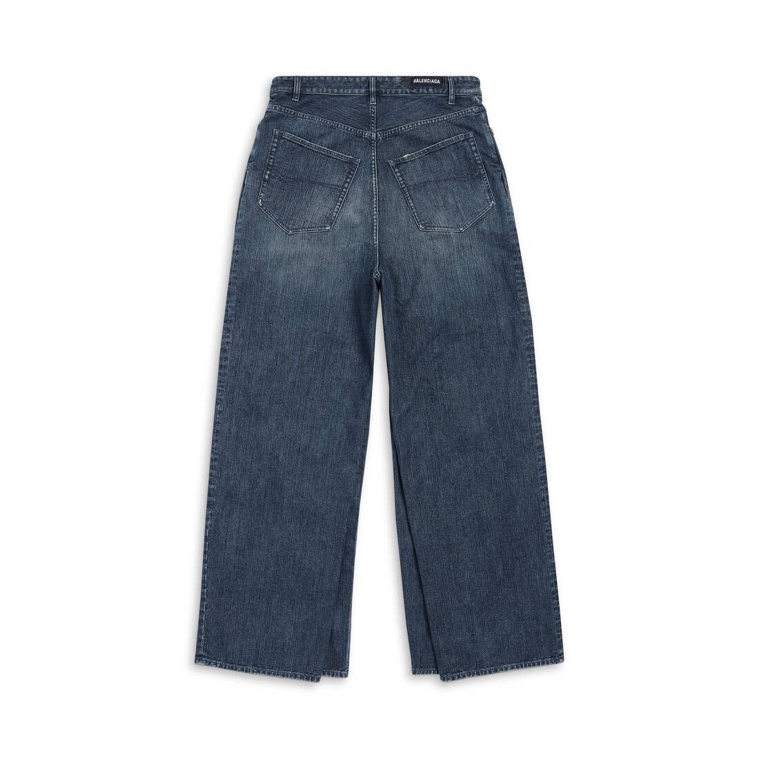 Balenciaga Double Front Pants in Dark Blue Size US 28 / EU 44 - 2 Thumbnail