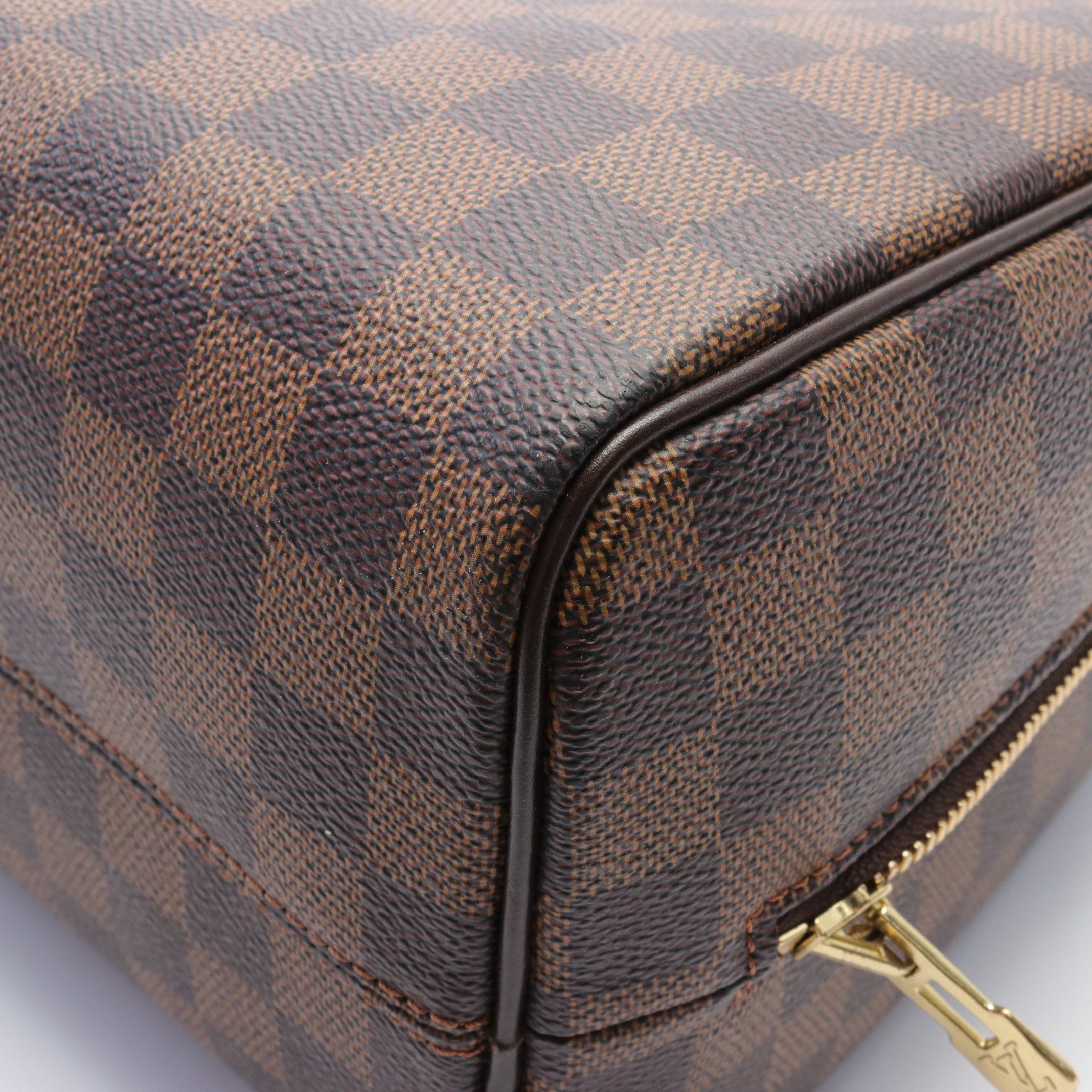 Louis Vuitton Louis Vuitton Nolita Damier Ebene Handbag Leather Brown Size ONE SIZE - 5 Thumbnail