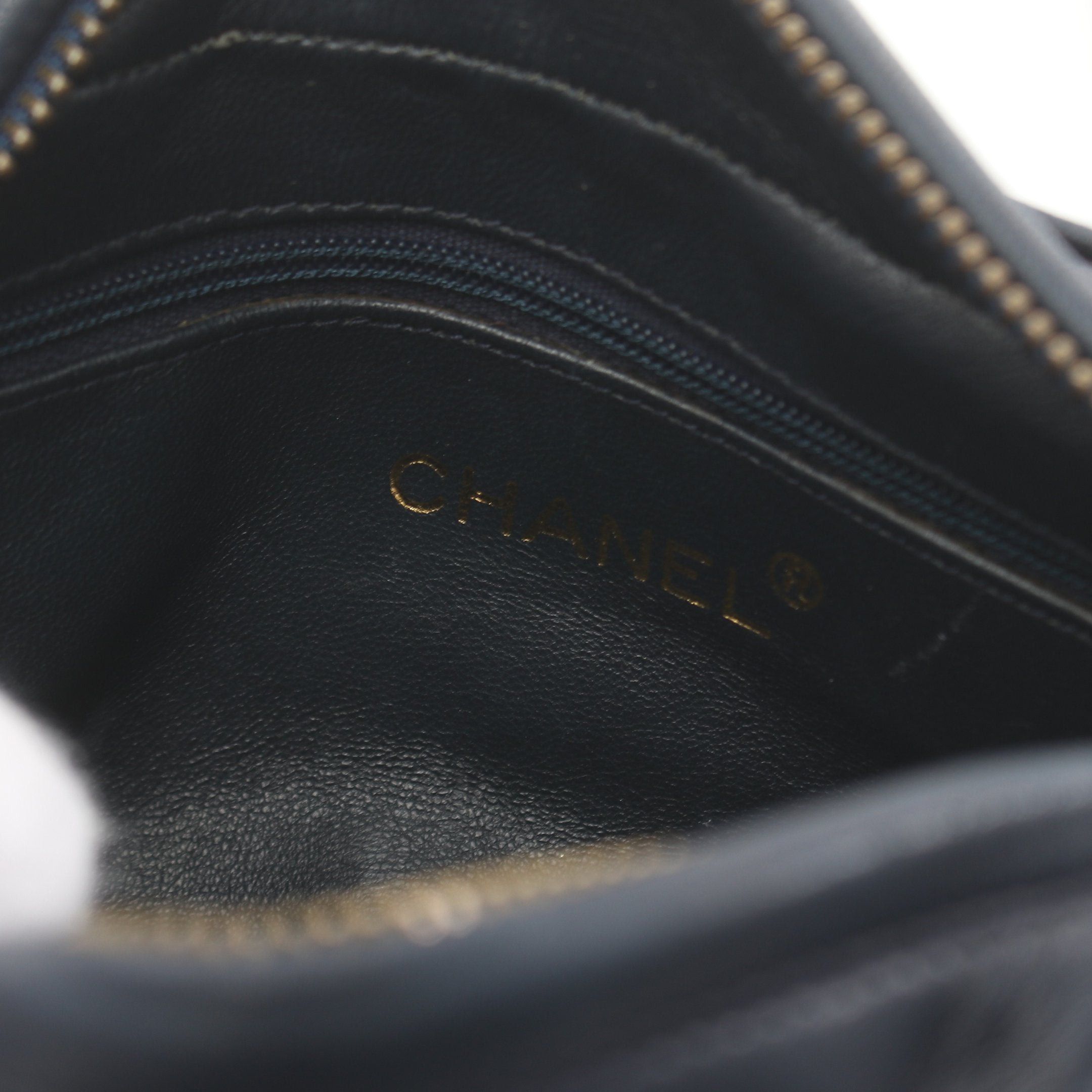 Chanel Chanel Matelasse Chain Shoulder Bag Lambskin Dark Navy Gold Hardware Tassel Size ONE SIZE - 4 Thumbnail