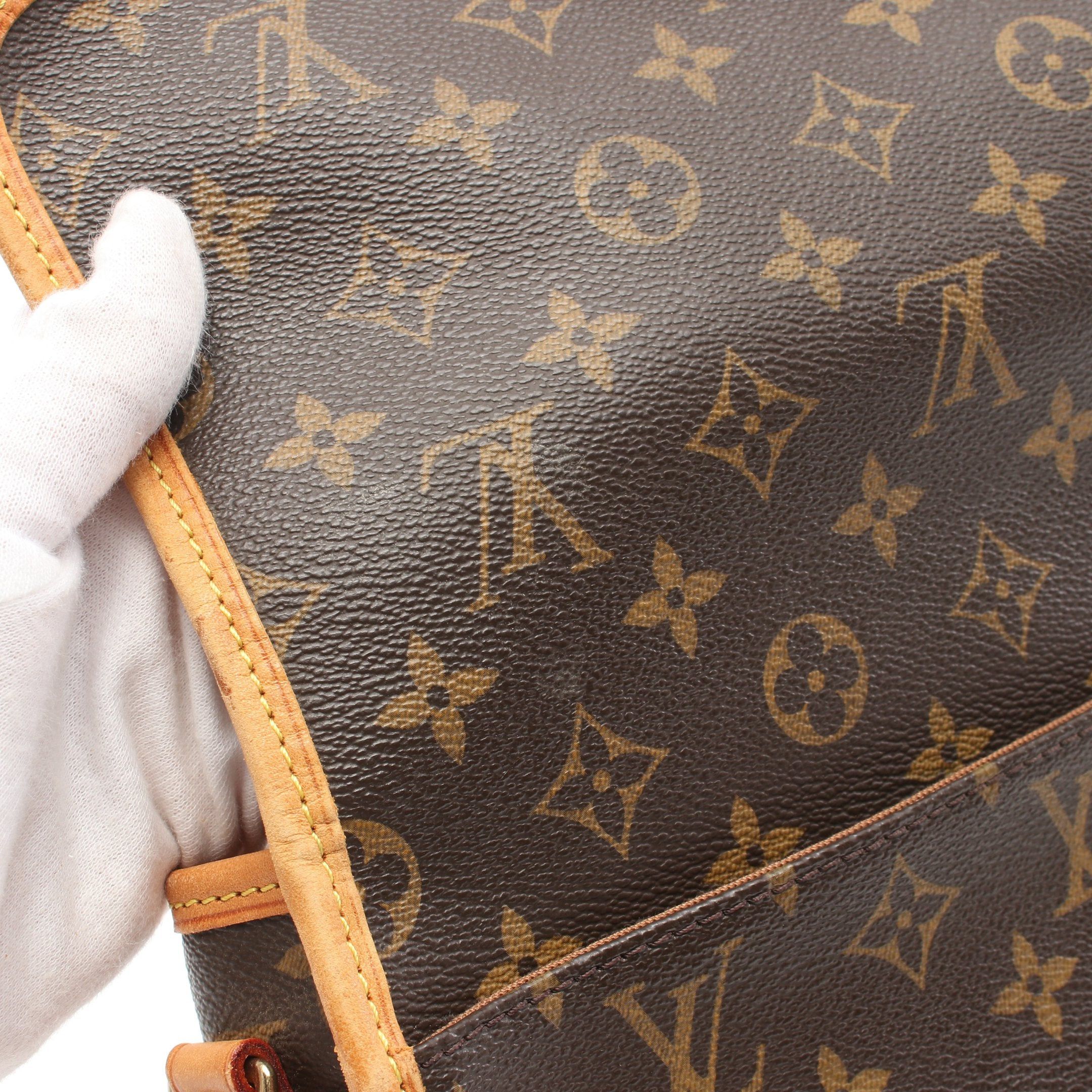Louis Vuitton Louis Vuitton Sologne Monogram Shoulder Bag Leather Brown Size ONE SIZE - 9 Thumbnail