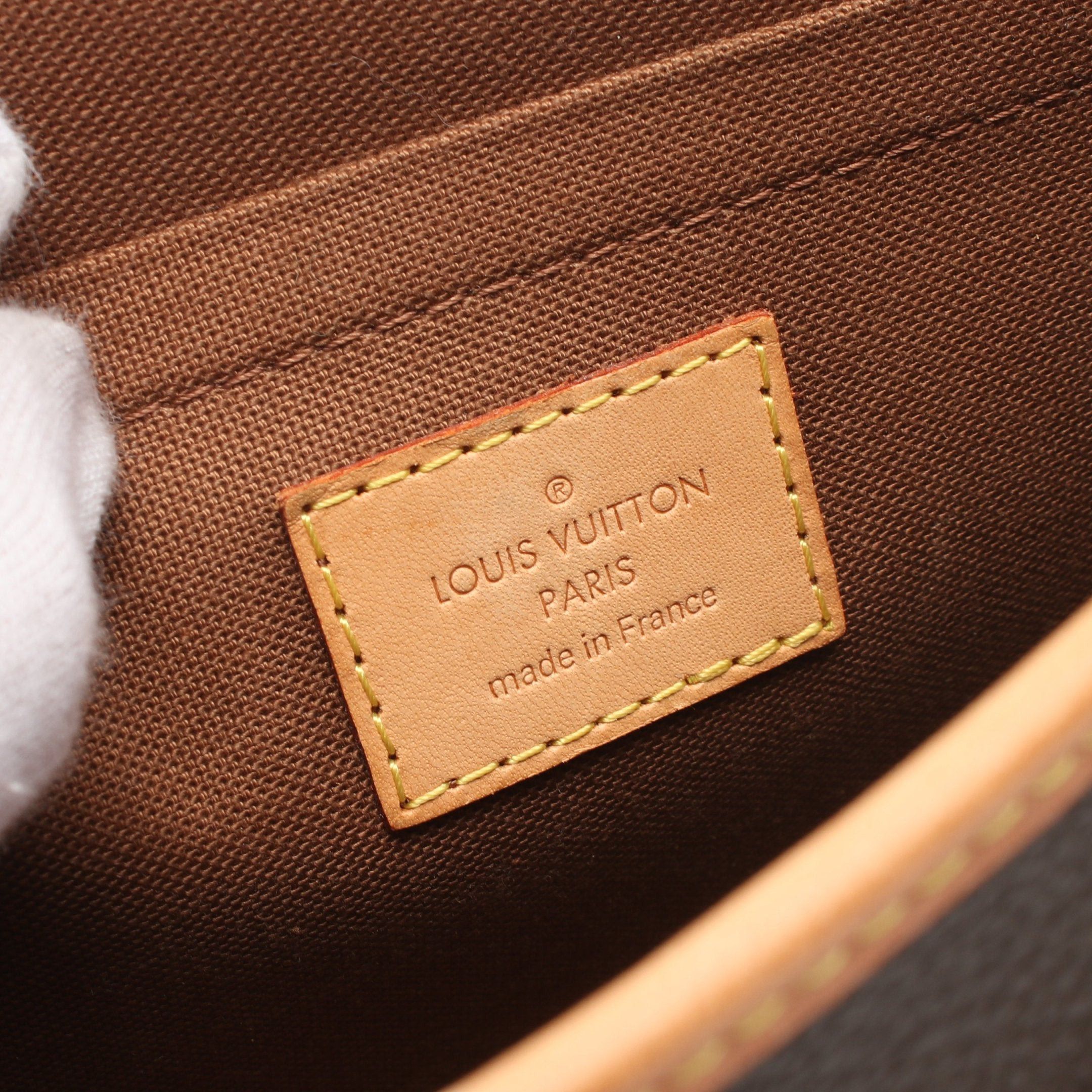 Louis Vuitton Louis Vuitton Sologne Monogram Shoulder Bag Leather Brown Size ONE SIZE - 4 Thumbnail