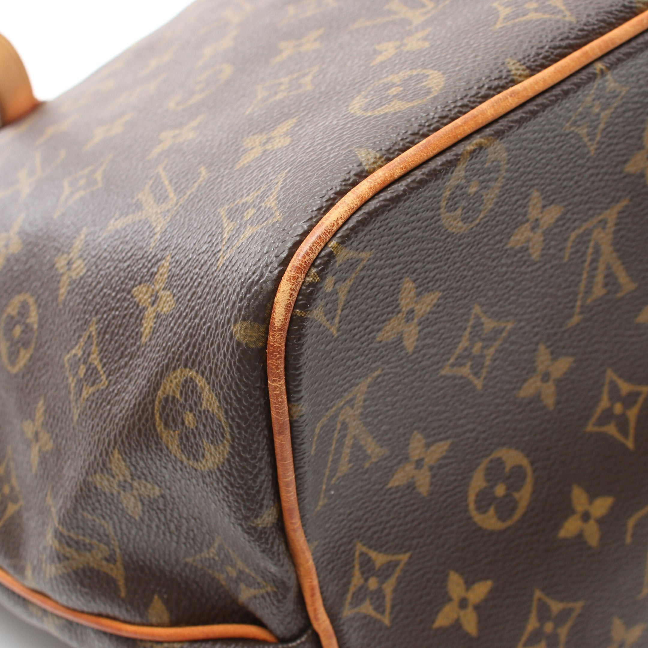 Louis Vuitton Louis Vuitton Palermo Gm Monogram Shoulder Bag Leather Brown Size ONE SIZE - 6 Thumbnail