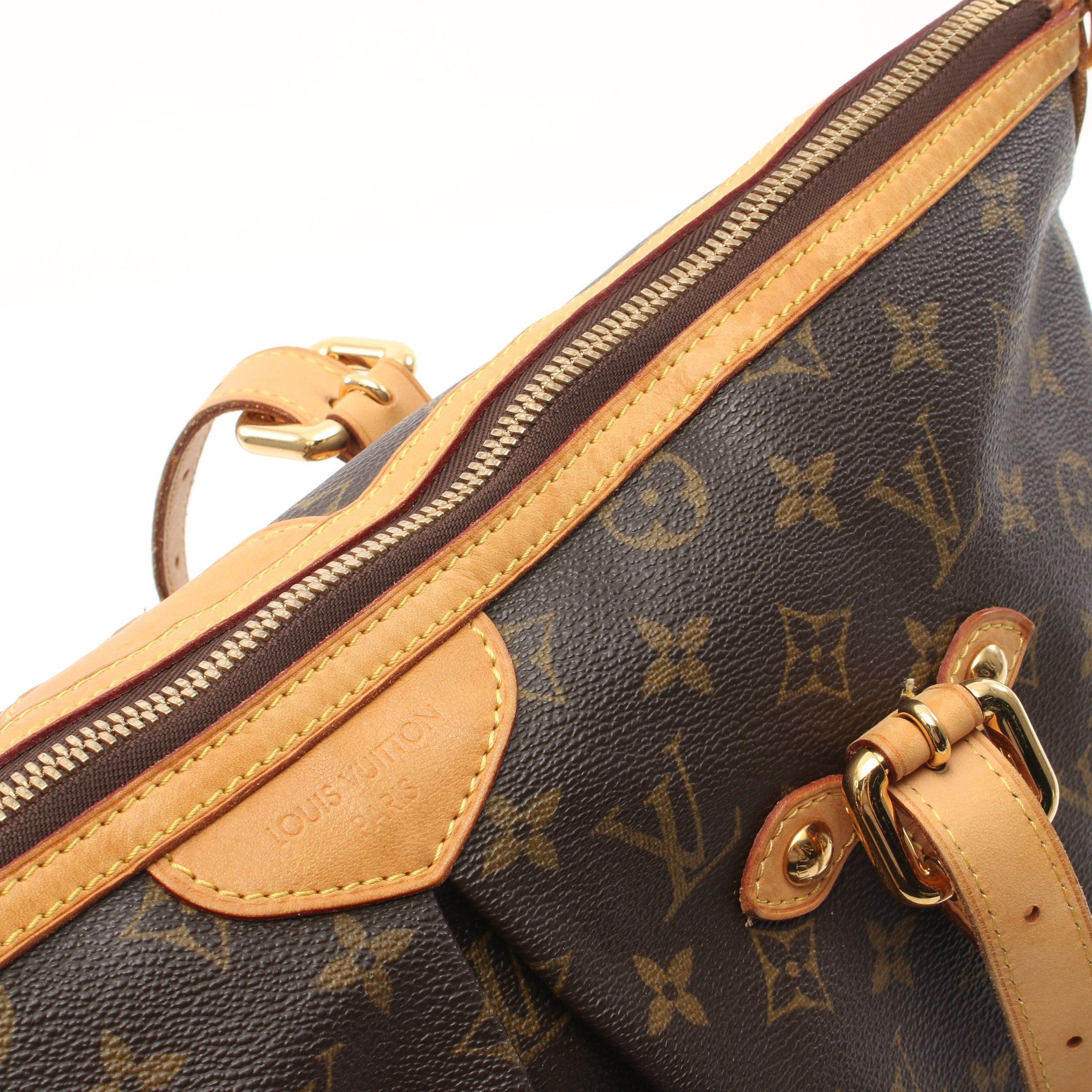 Louis Vuitton Louis Vuitton Palermo Gm Monogram Shoulder Bag Leather Brown Size ONE SIZE - 10 Thumbnail