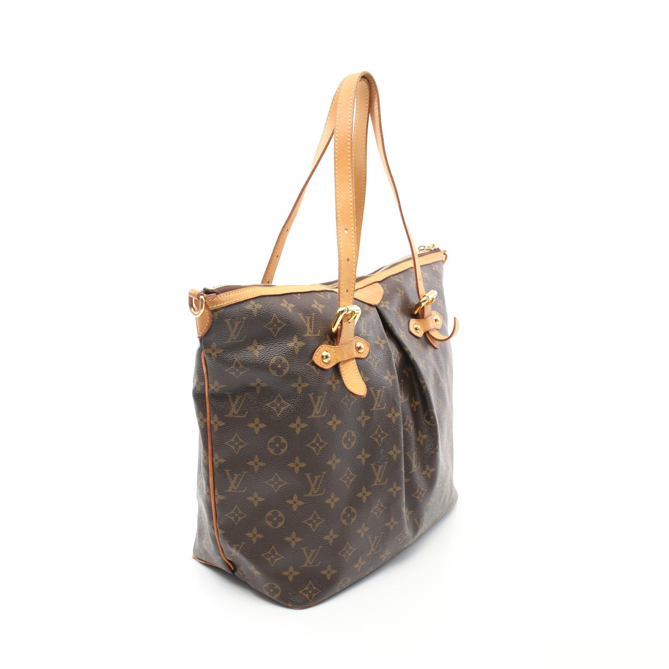 Louis Vuitton Louis Vuitton Palermo Gm Monogram Shoulder Bag Leather Brown Size ONE SIZE - 2 Thumbnail