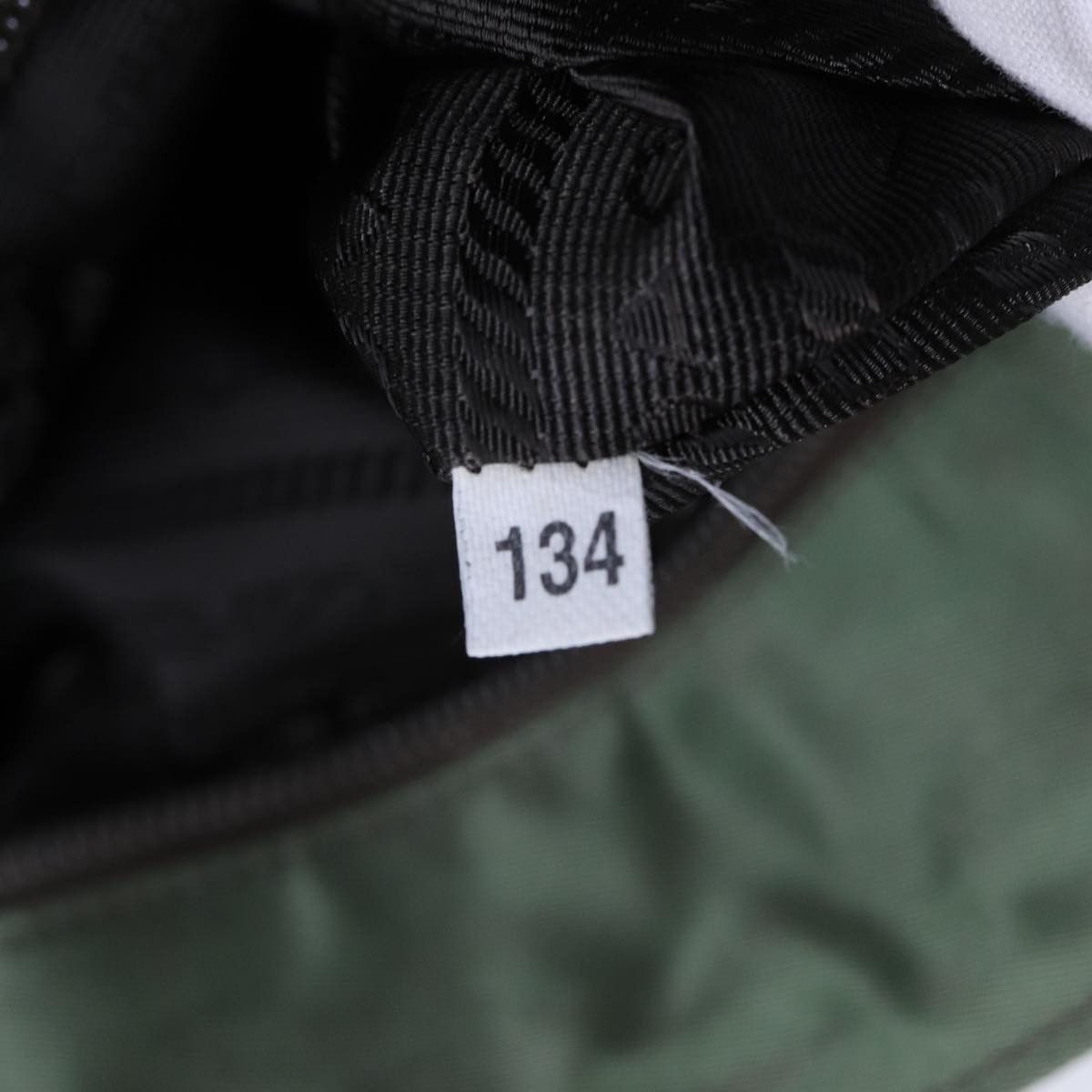 Prada Khaki Canvas Tote Bag (Pre-Owned) Size ONE SIZE - 6 Thumbnail