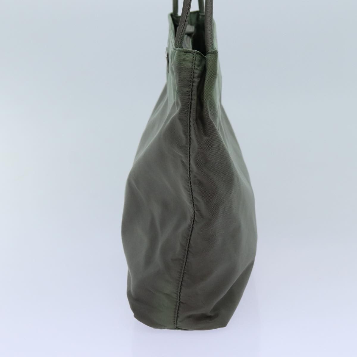 Prada Khaki Canvas Tote Bag (Pre-Owned) Size ONE SIZE - 10 Thumbnail