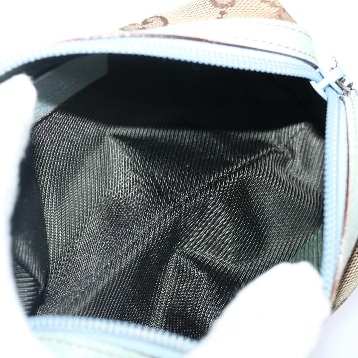 Gucci Cosmetic Pouch Beige Canvas Clutch Bag (Pre-Owned) Size ONE SIZE - 5 Thumbnail