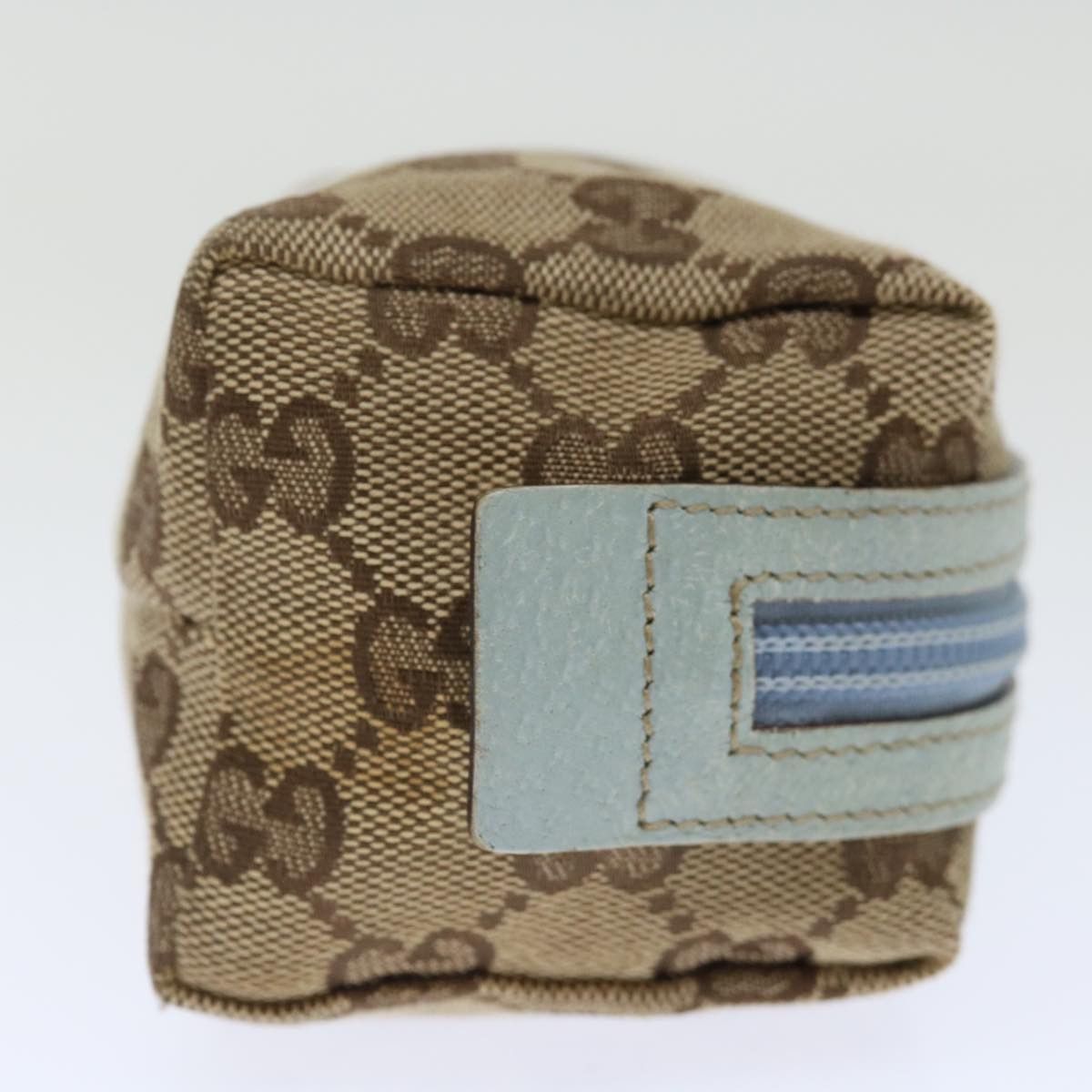 Gucci Cosmetic Pouch Beige Canvas Clutch Bag (Pre-Owned) Size ONE SIZE - 10 Thumbnail