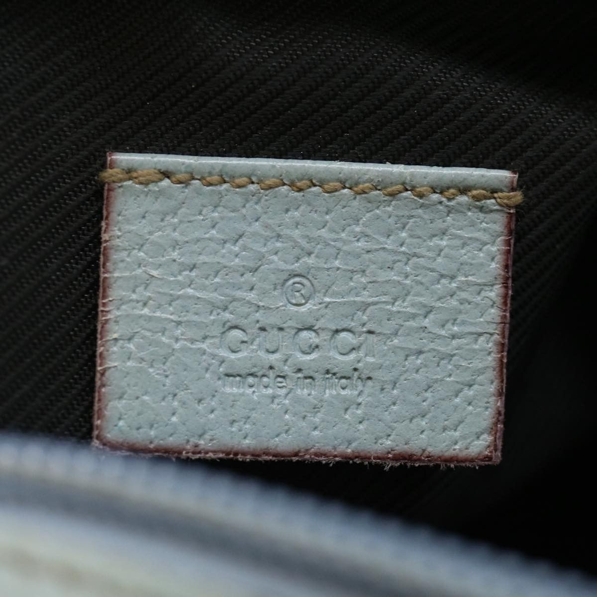 Gucci Cosmetic Pouch Beige Canvas Clutch Bag (Pre-Owned) Size ONE SIZE - 7 Thumbnail