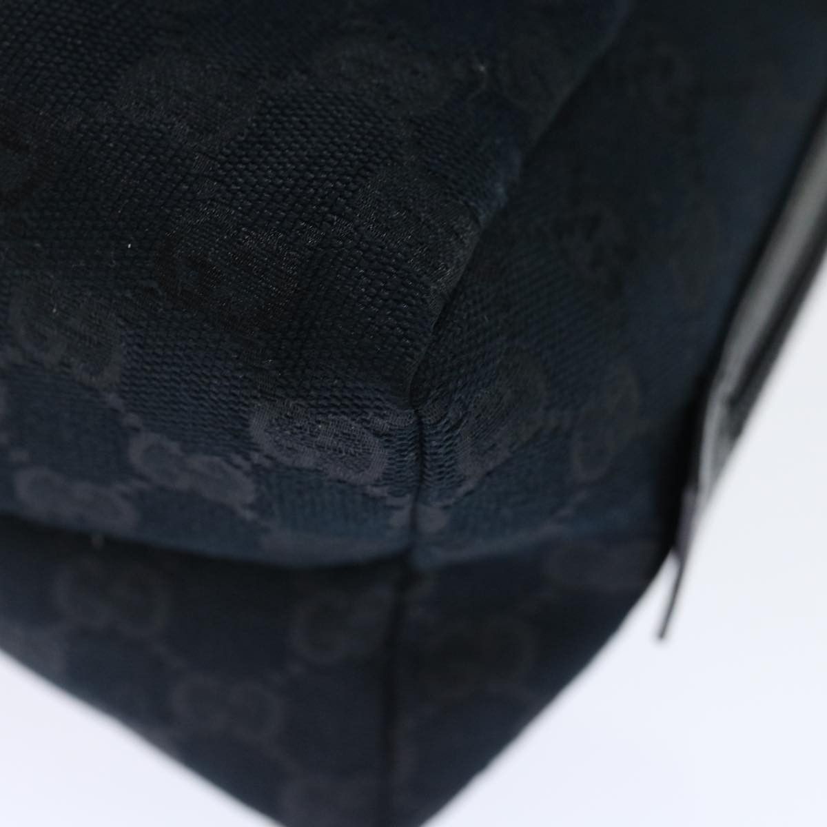 Gucci Gg Canvas Black Canvas Handbag (Pre-Owned) Size ONE SIZE - 10 Thumbnail