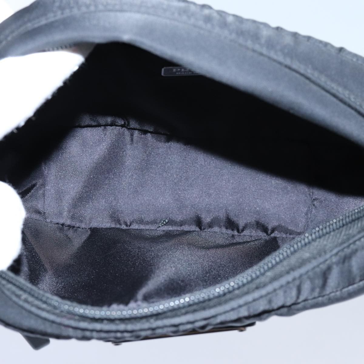 Prada Tessuto Black Synthetic Shoulder Bag (Pre-Owned) Size ONE SIZE - 5 Thumbnail