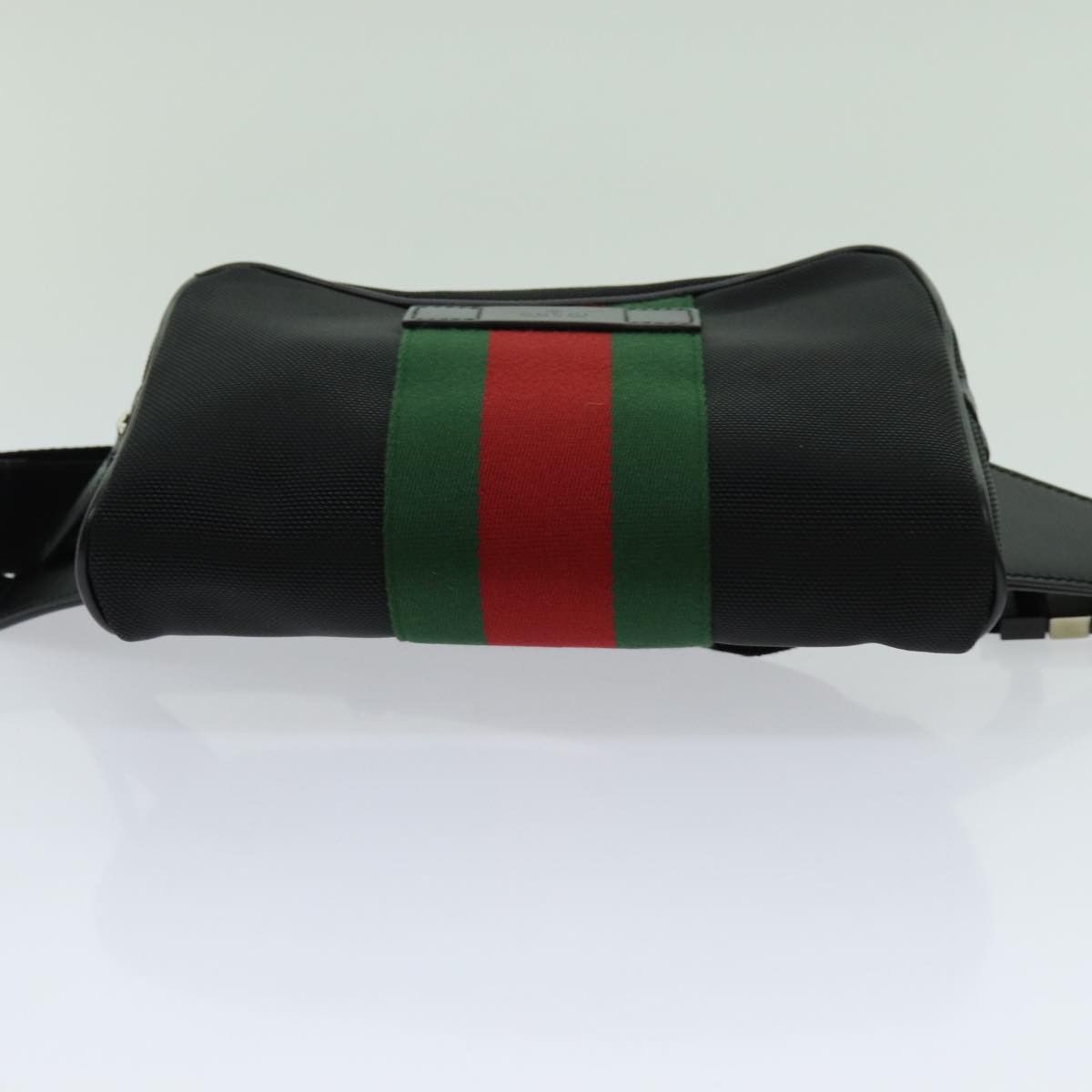 Gucci Black Canvas Shoulder Bag (Pre-Owned) Size ONE SIZE - 3 Thumbnail