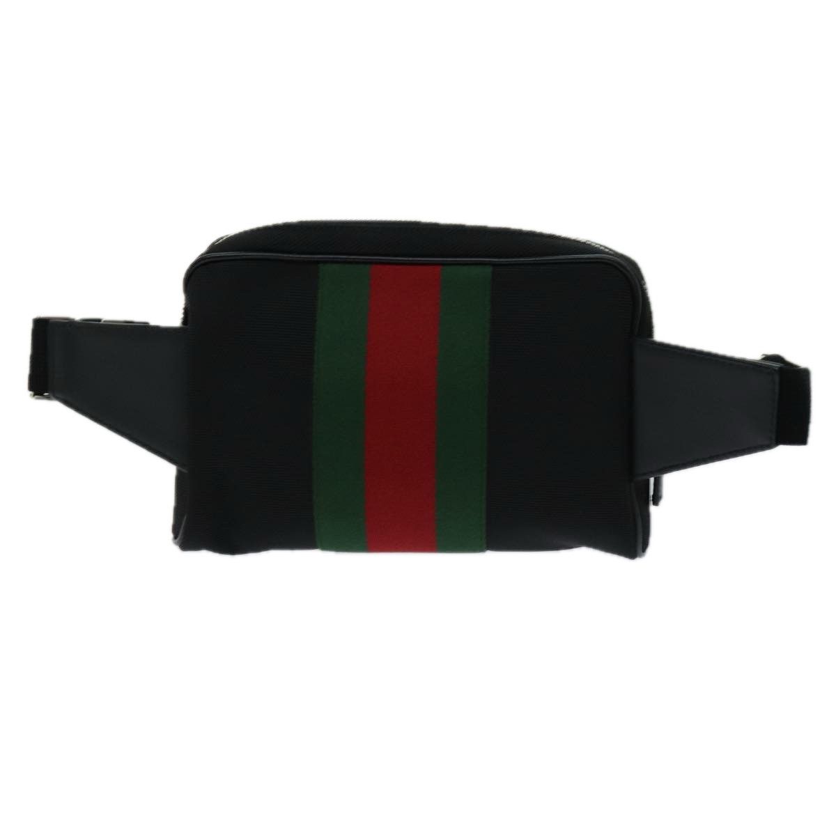 Gucci Black Canvas Shoulder Bag (Pre-Owned) Size ONE SIZE - 2 Thumbnail