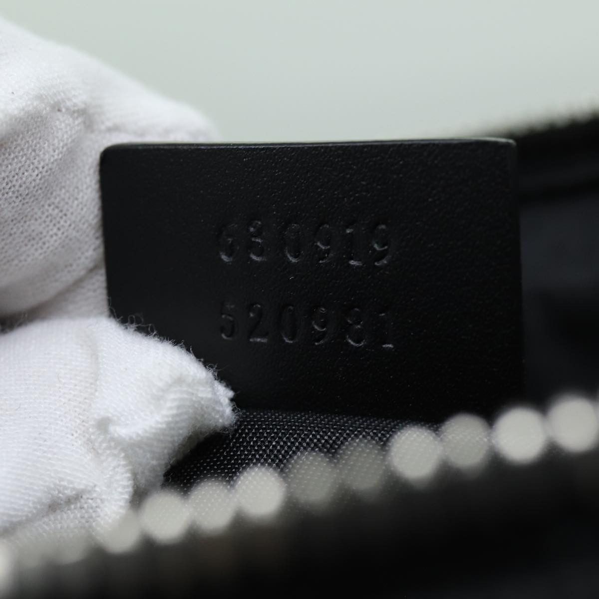 Gucci Black Canvas Shoulder Bag (Pre-Owned) Size ONE SIZE - 6 Thumbnail