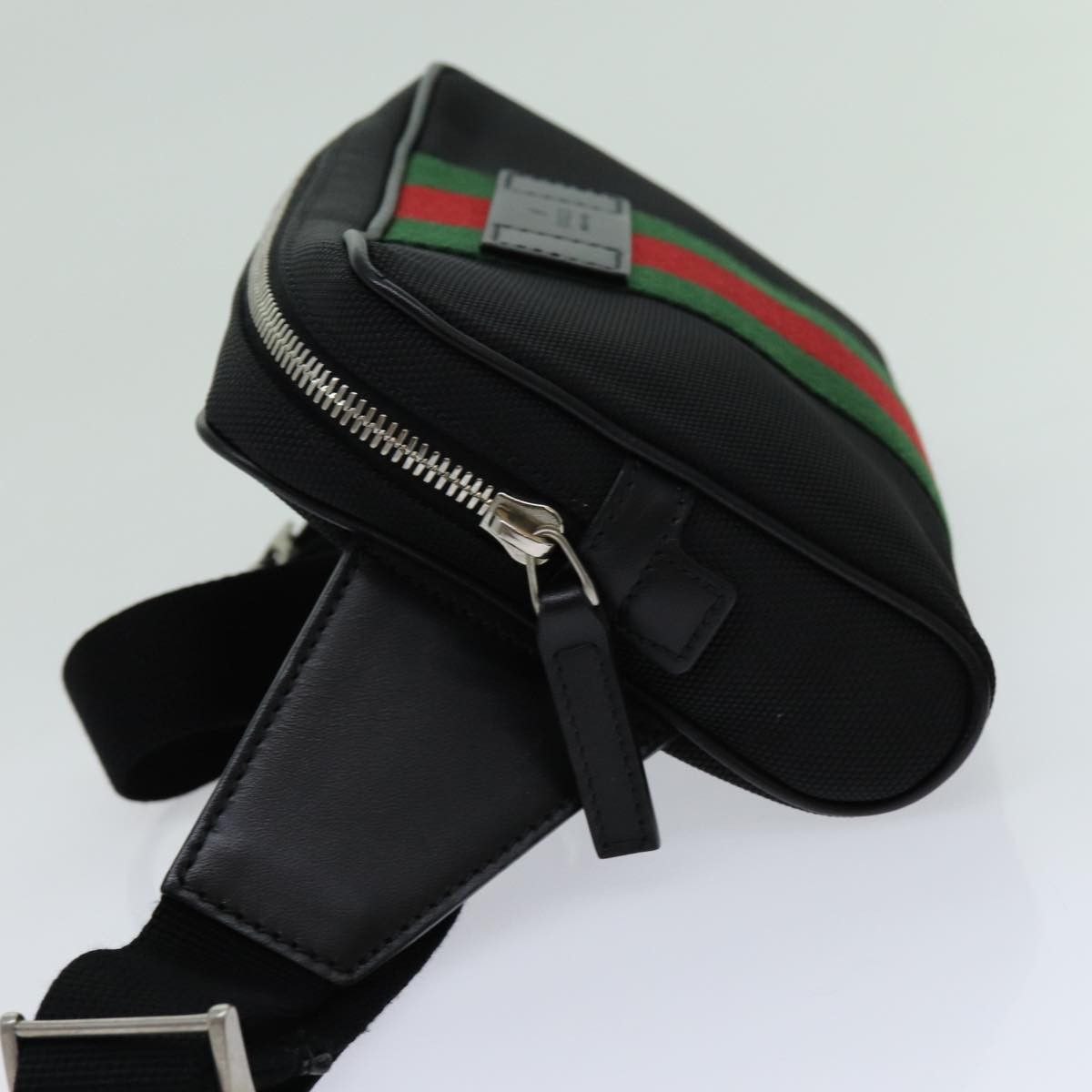 Gucci Black Canvas Shoulder Bag (Pre-Owned) Size ONE SIZE - 12 Thumbnail