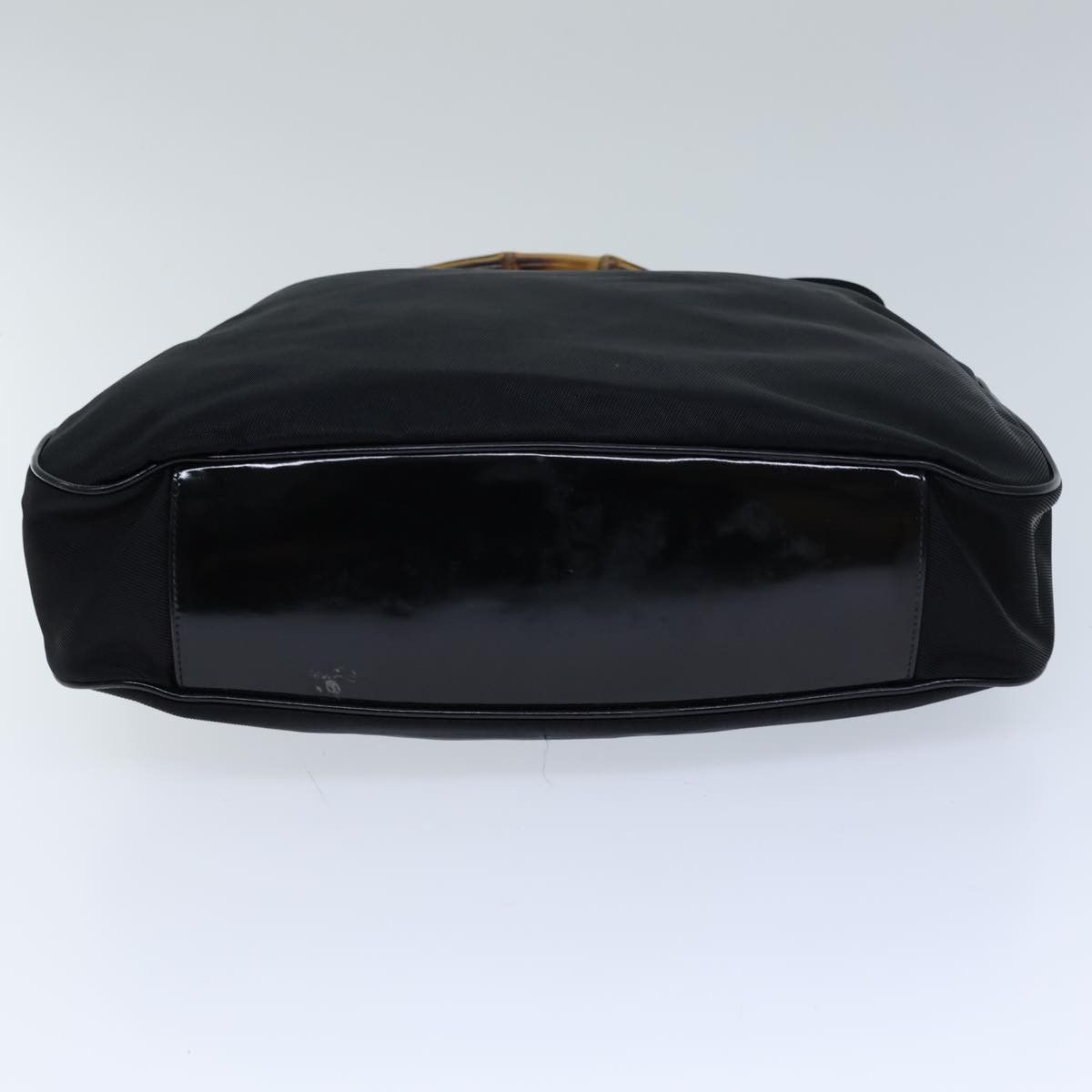 Gucci Bamboo Black Synthetic Handbag (Pre-Owned) Size ONE SIZE - 3 Thumbnail