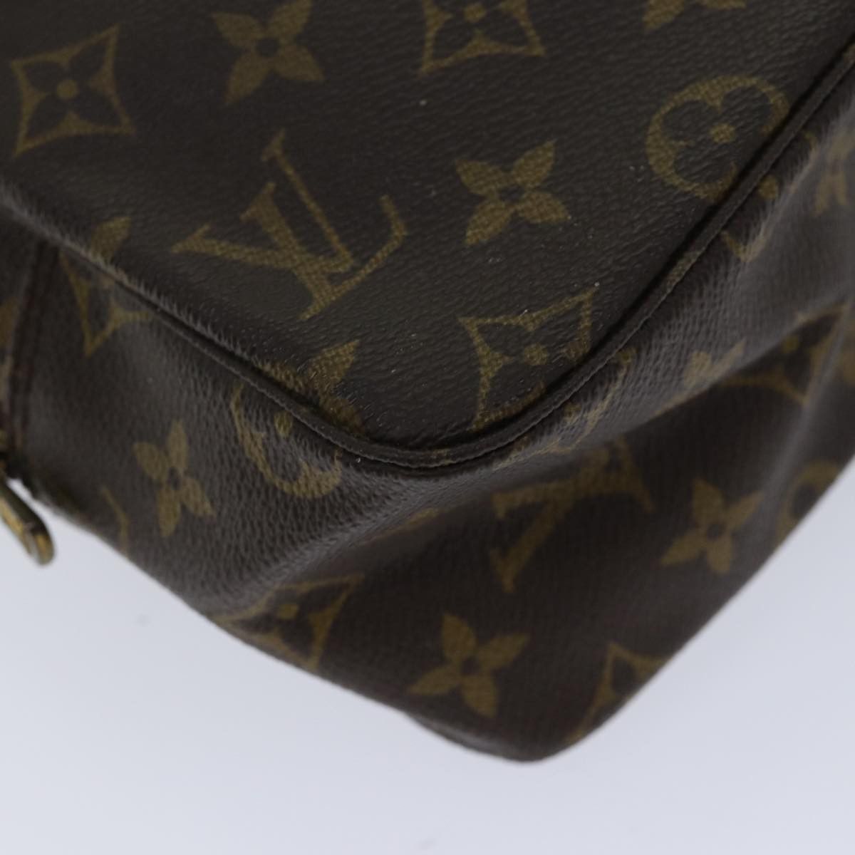Louis Vuitton Trousse Toilette 28 Brown Canvas Clutch Bag (Pre-Owned) Size ONE SIZE - 11 Thumbnail