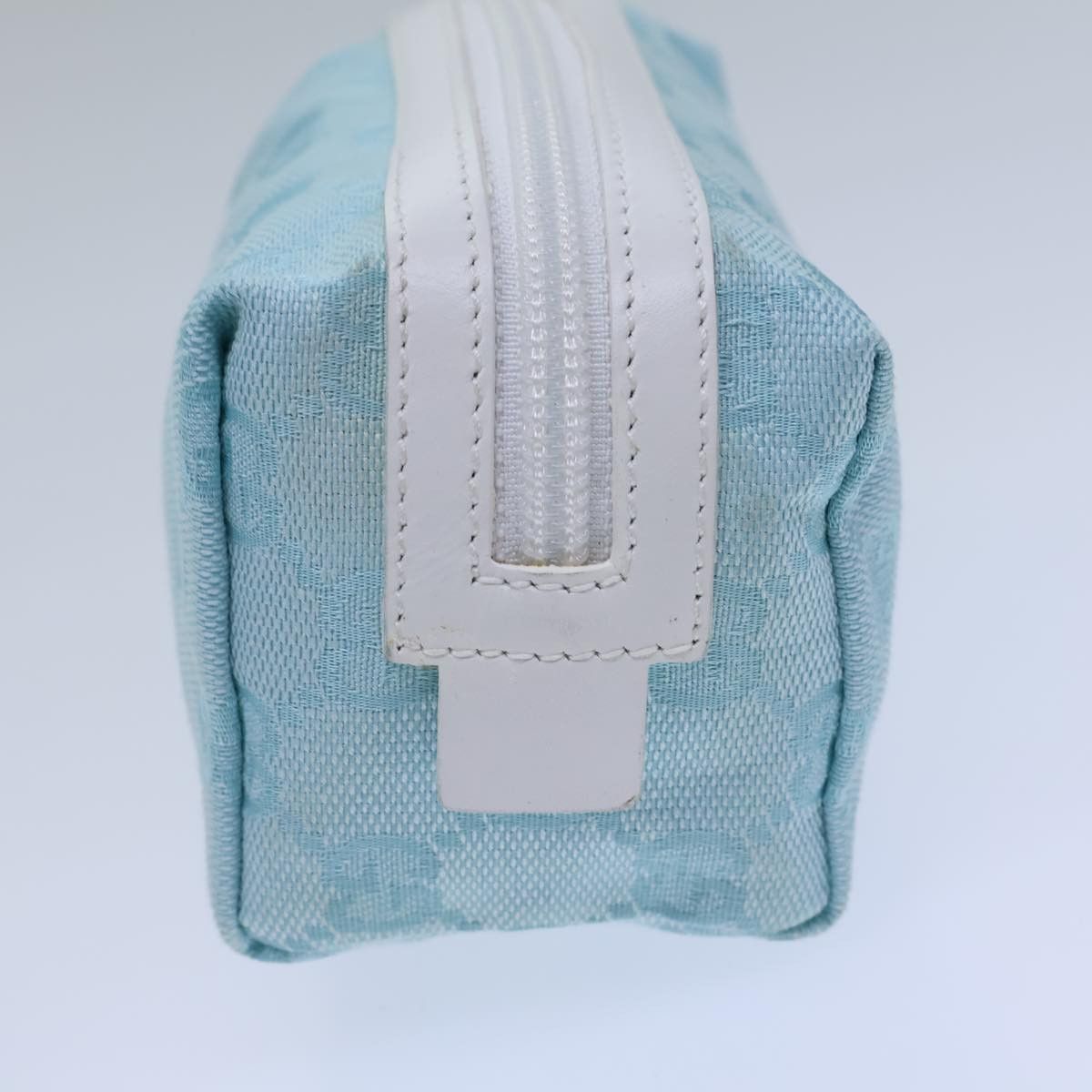 Gucci Gg Canvas Blue Canvas Clutch Bag (Pre-Owned) Size ONE SIZE - 8 Thumbnail