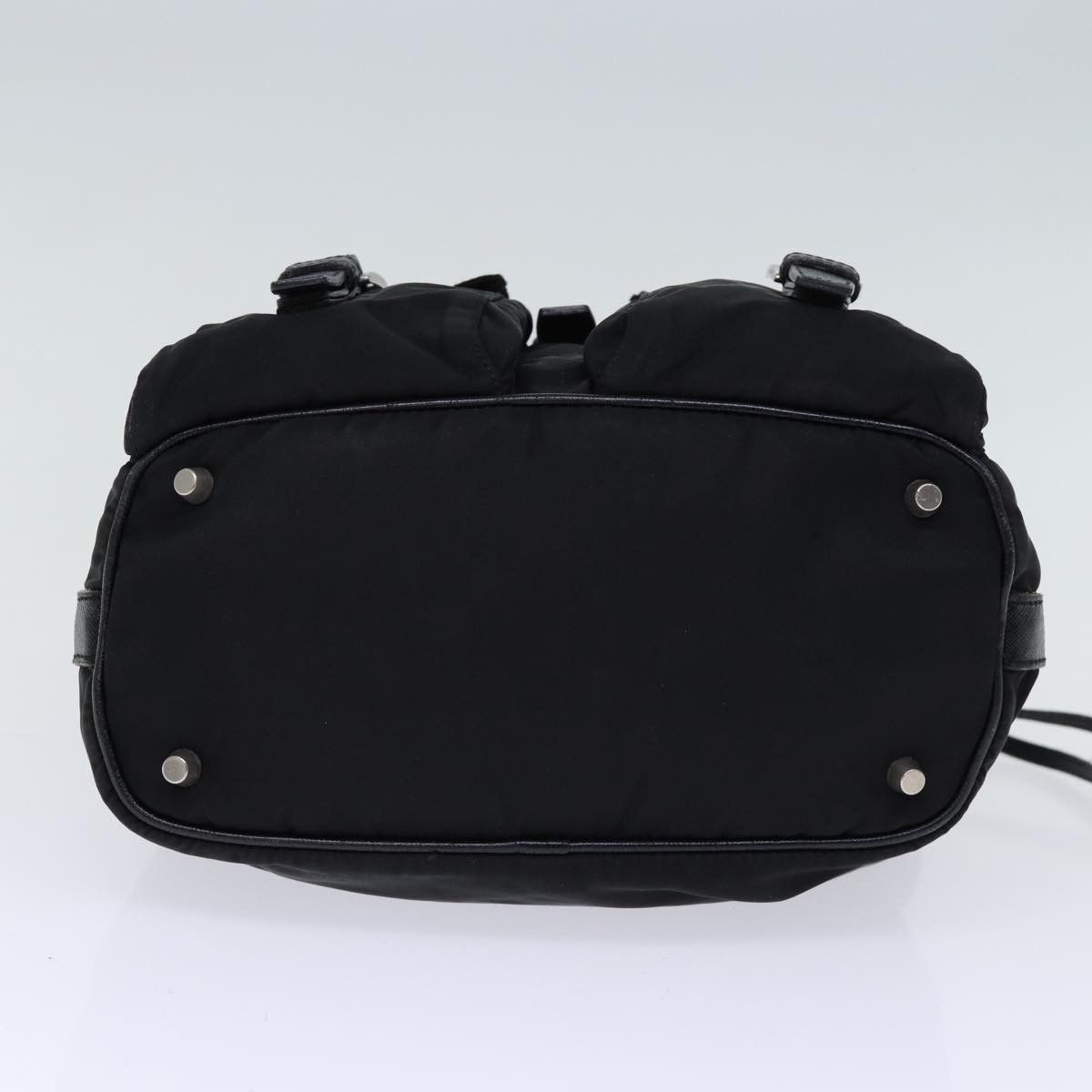 Prada Tessuto Black Synthetic Shoulder Bag (Pre-Owned) Size ONE SIZE - 3 Thumbnail