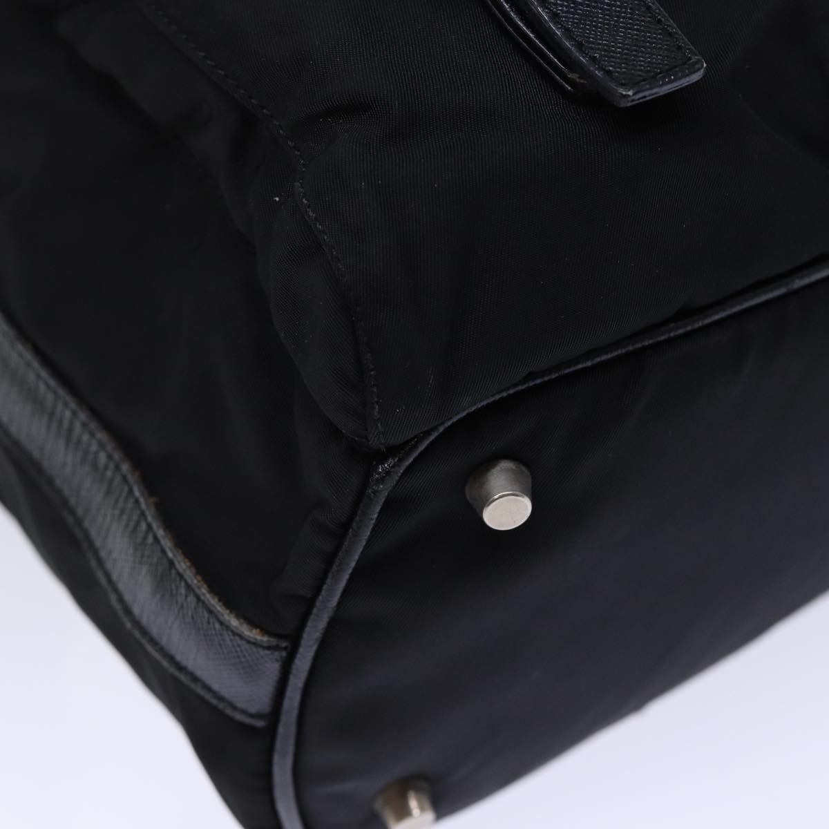 Prada Tessuto Black Synthetic Shoulder Bag (Pre-Owned) Size ONE SIZE - 13 Thumbnail