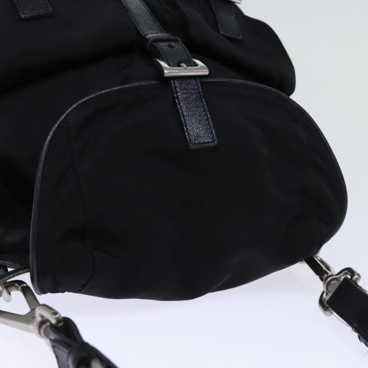Prada Tessuto Black Synthetic Shoulder Bag (Pre-Owned) Size ONE SIZE - 11 Thumbnail