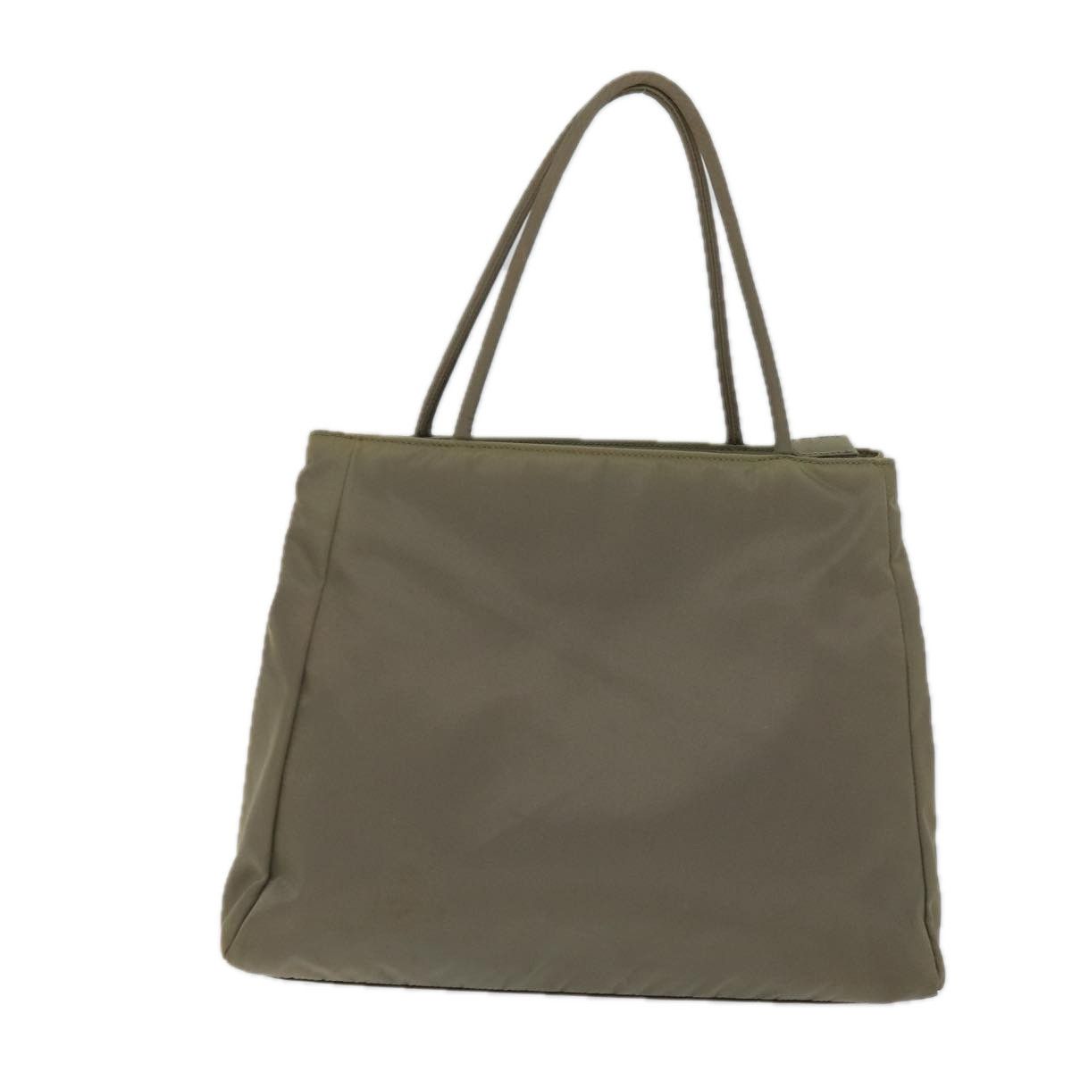 Prada Tessuto Grey Synthetic Handbag (Pre-Owned) Size ONE SIZE - 2 Thumbnail