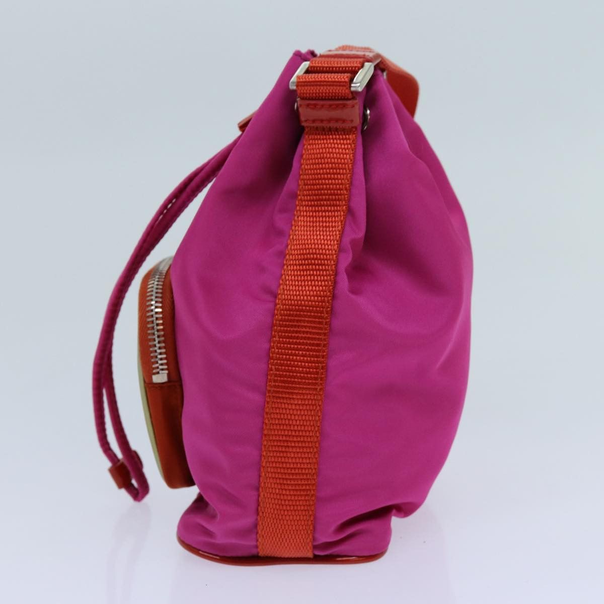Prada Tessuto Pink Synthetic Clutch Bag (Pre-Owned) Size ONE SIZE - 12 Thumbnail