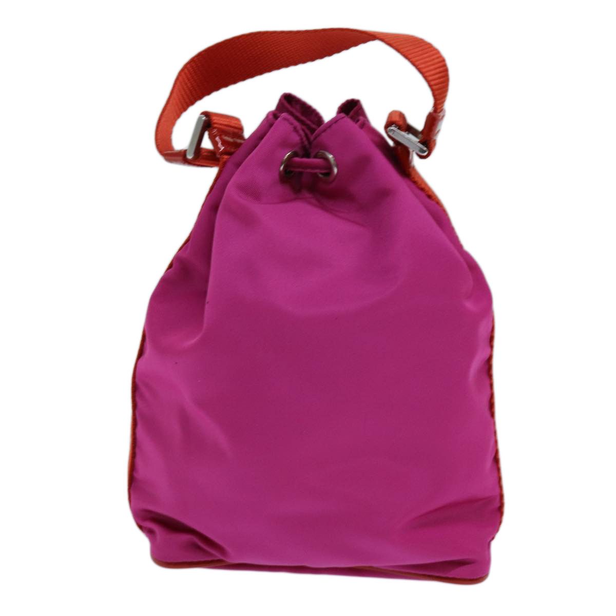 Prada Tessuto Pink Synthetic Clutch Bag (Pre-Owned) Size ONE SIZE - 2 Thumbnail