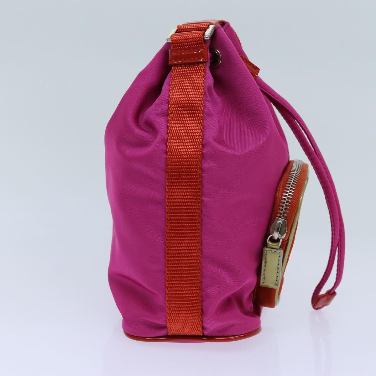 Prada Tessuto Pink Synthetic Clutch Bag (Pre-Owned) Size ONE SIZE - 13 Thumbnail