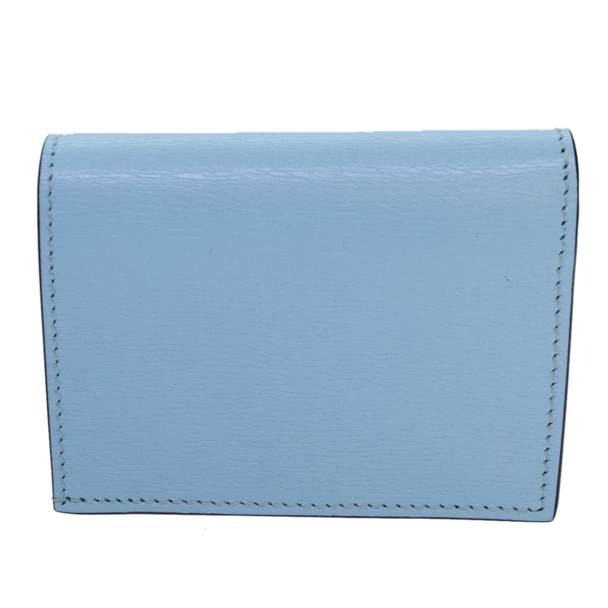 Gucci Blue Leather Wallet (Pre-Owned) Size ONE SIZE - 2 Thumbnail