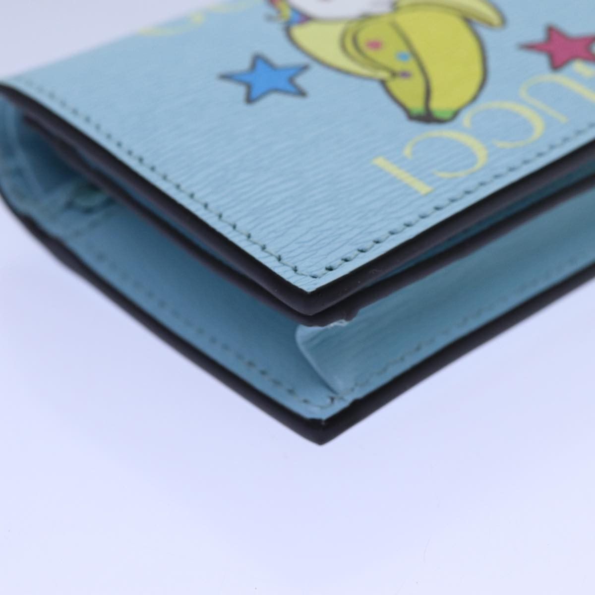 Gucci Blue Leather Wallet (Pre-Owned) Size ONE SIZE - 11 Thumbnail