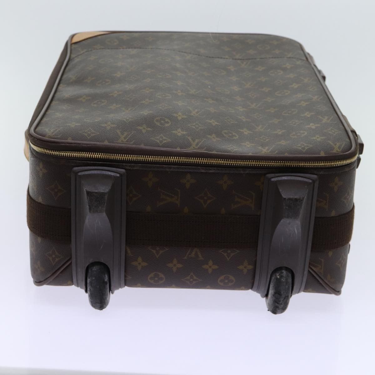 Louis Vuitton Pegase Brown Canvas Travel Bag (Pre-Owned) Size ONE SIZE - 3 Thumbnail