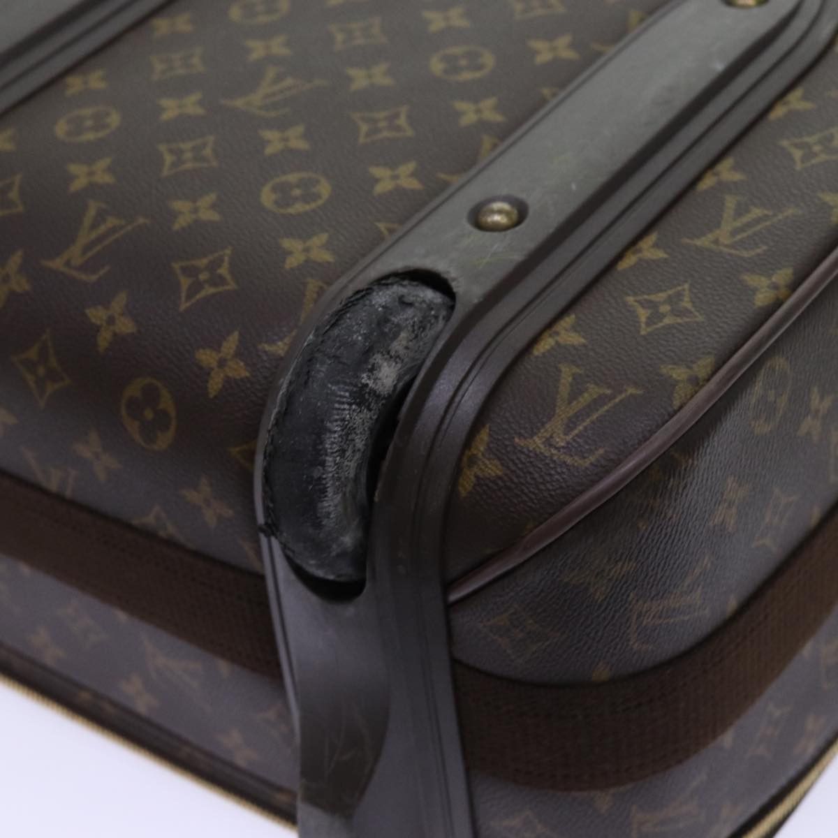 Louis Vuitton Pegase Brown Canvas Travel Bag (Pre-Owned) Size ONE SIZE - 7 Thumbnail